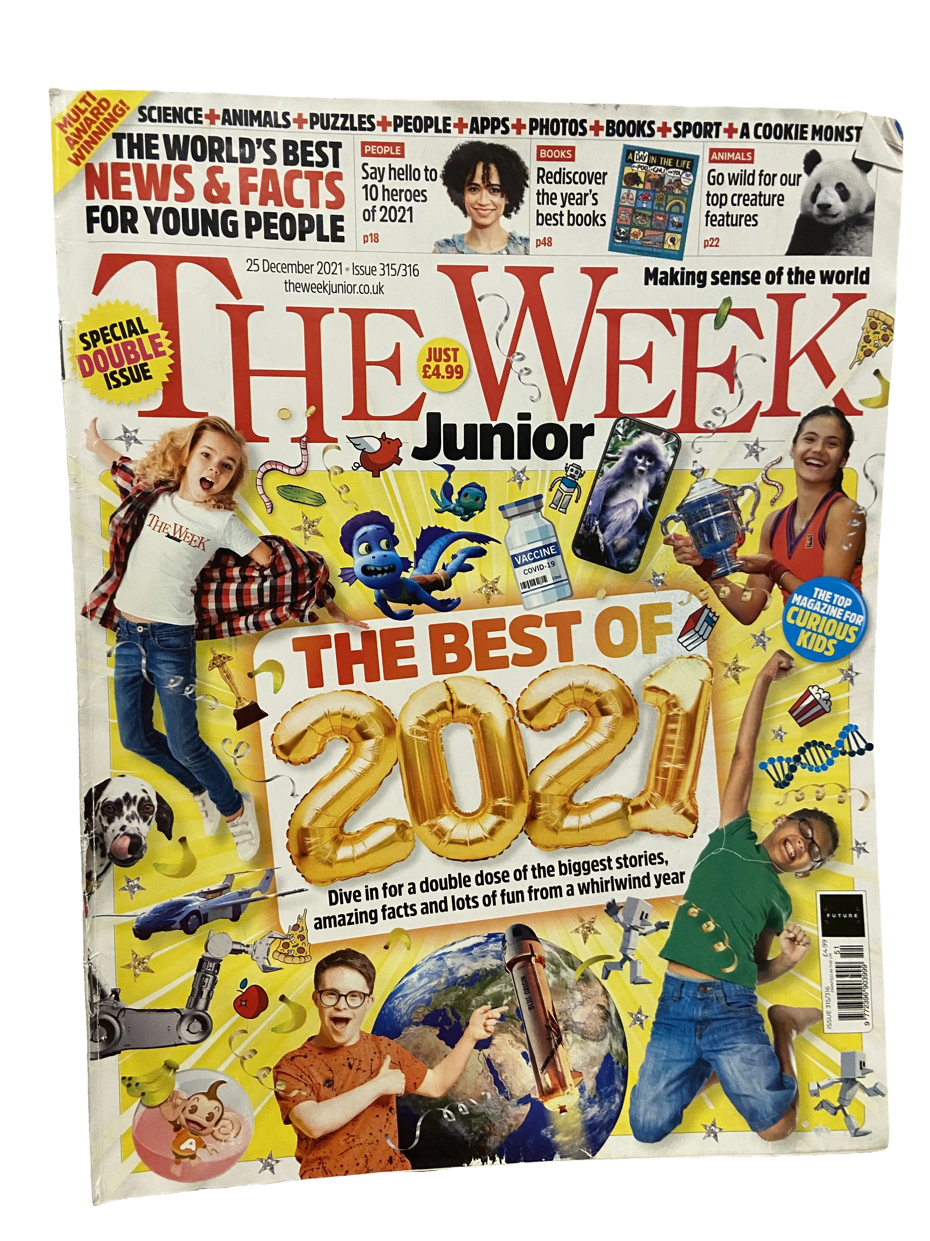 The Week Junior #315/316 — The Week Junior issue 315/316, Good condition, front cover