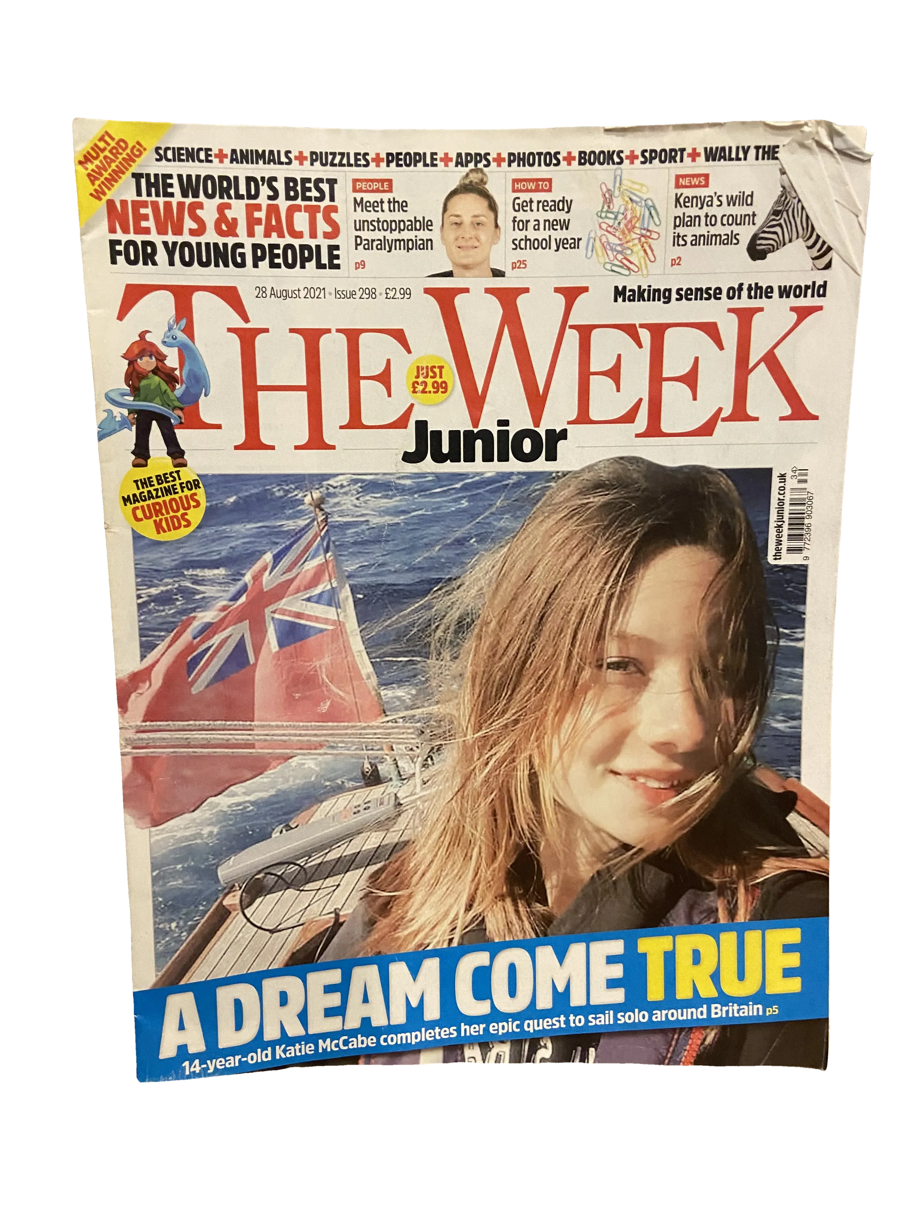 The Week Junior #298 — The Week Junior issue 298, Good condition, front cover