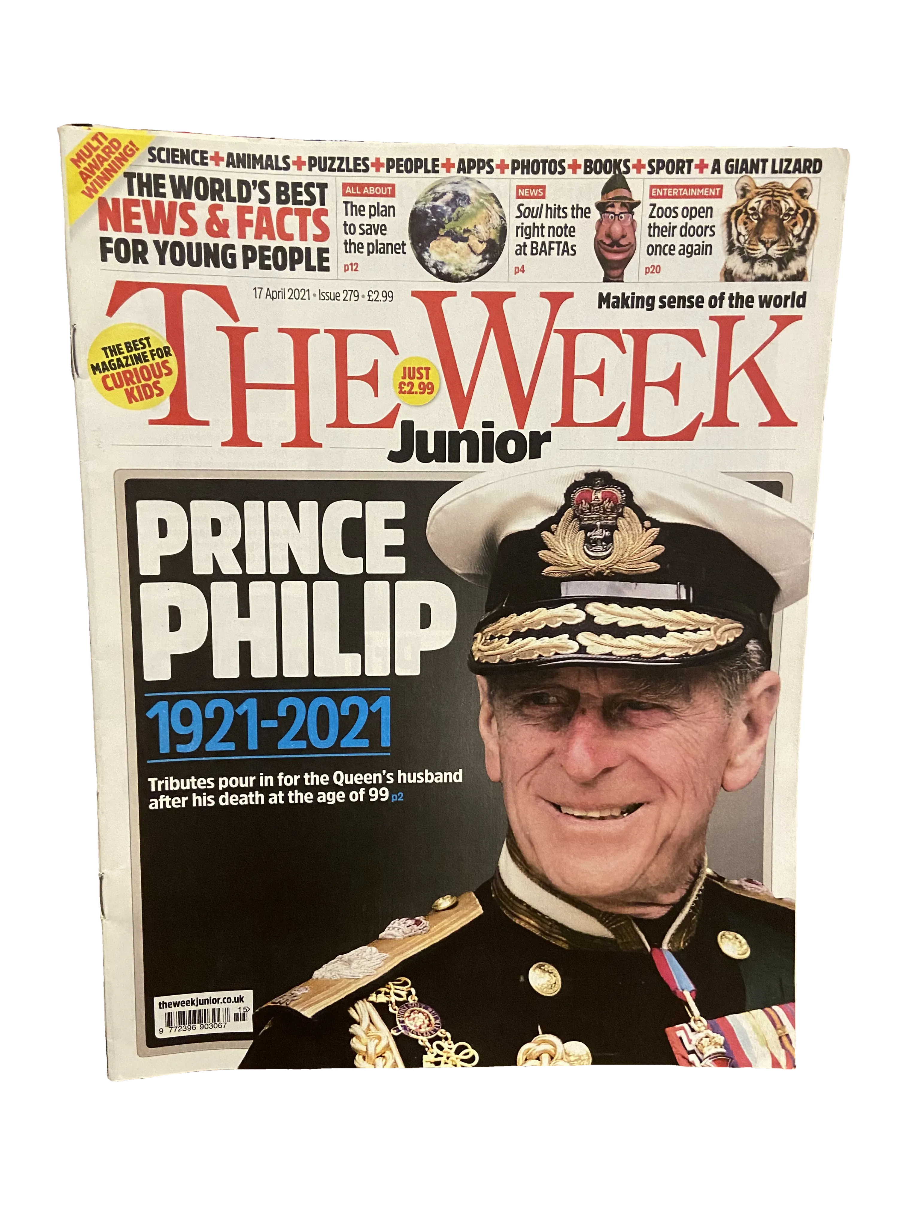 The Week Junior Issue 279 — The Week Junior issue 279, Very Good condition, front cover