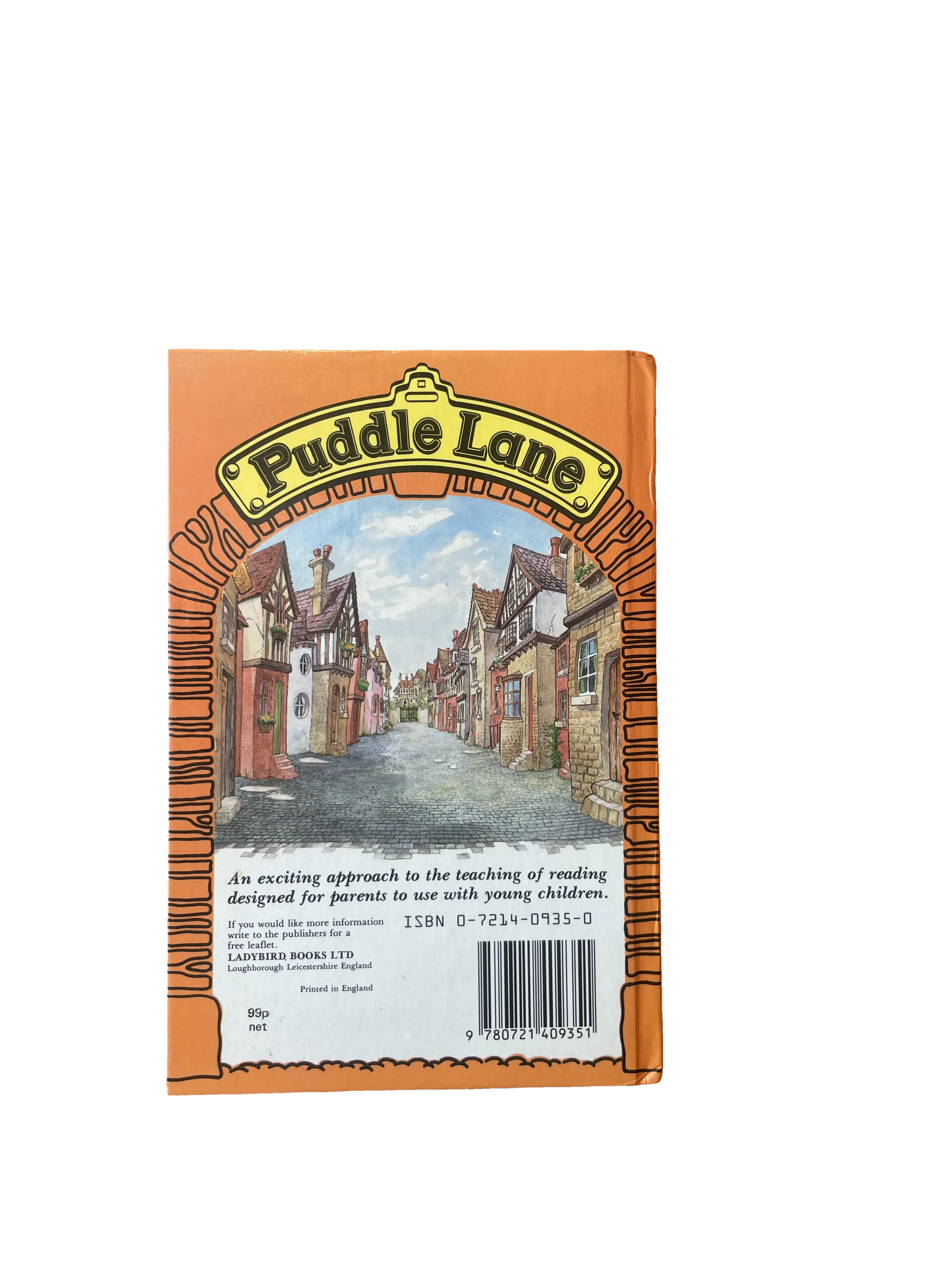 The Gruffle in Puddle Lane by Sheila McCullagh, Good condition, back cover