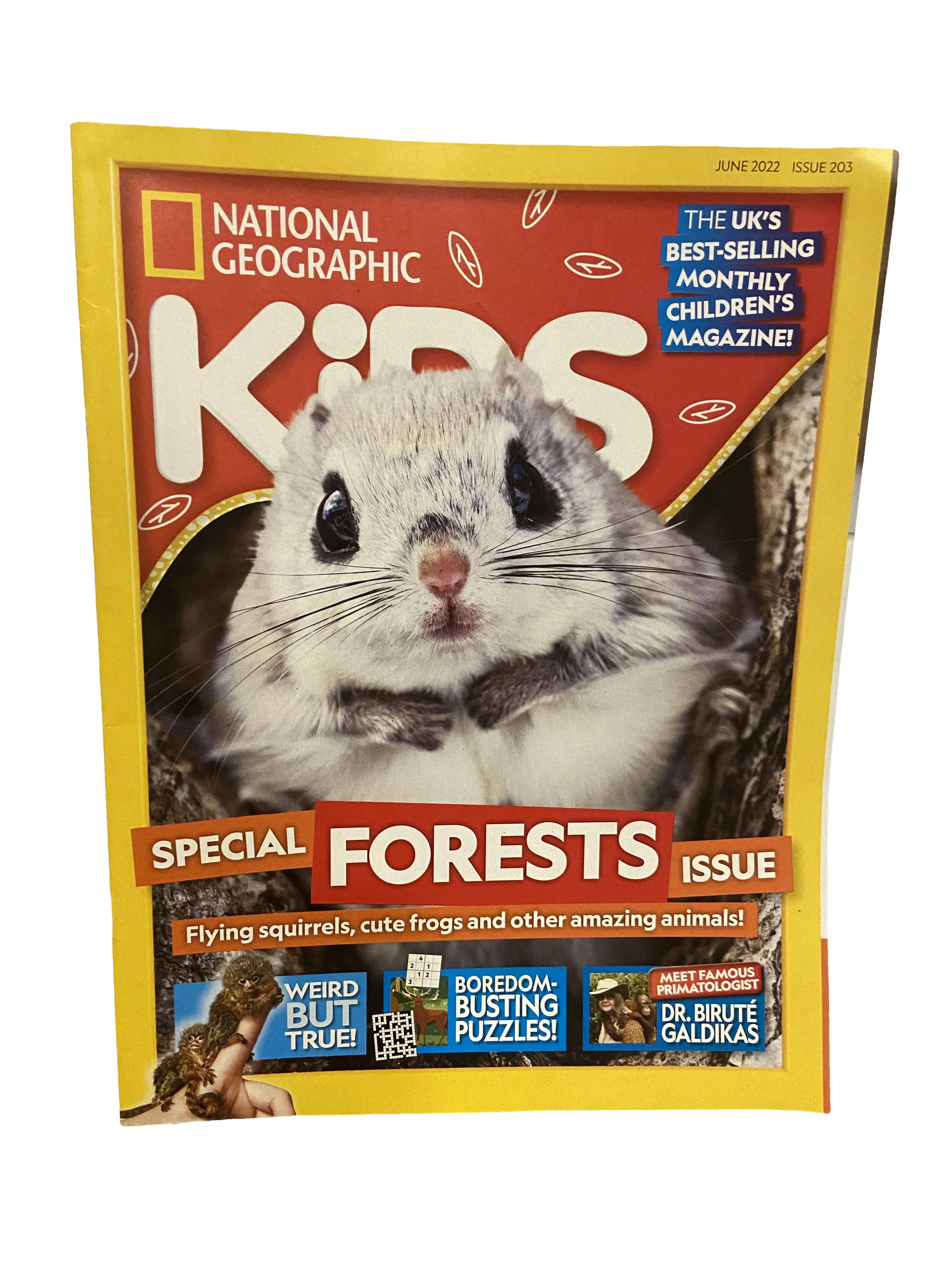 National Geographic Kids #203 — National Geographic Kids issue 203, Very Good condition, front cover