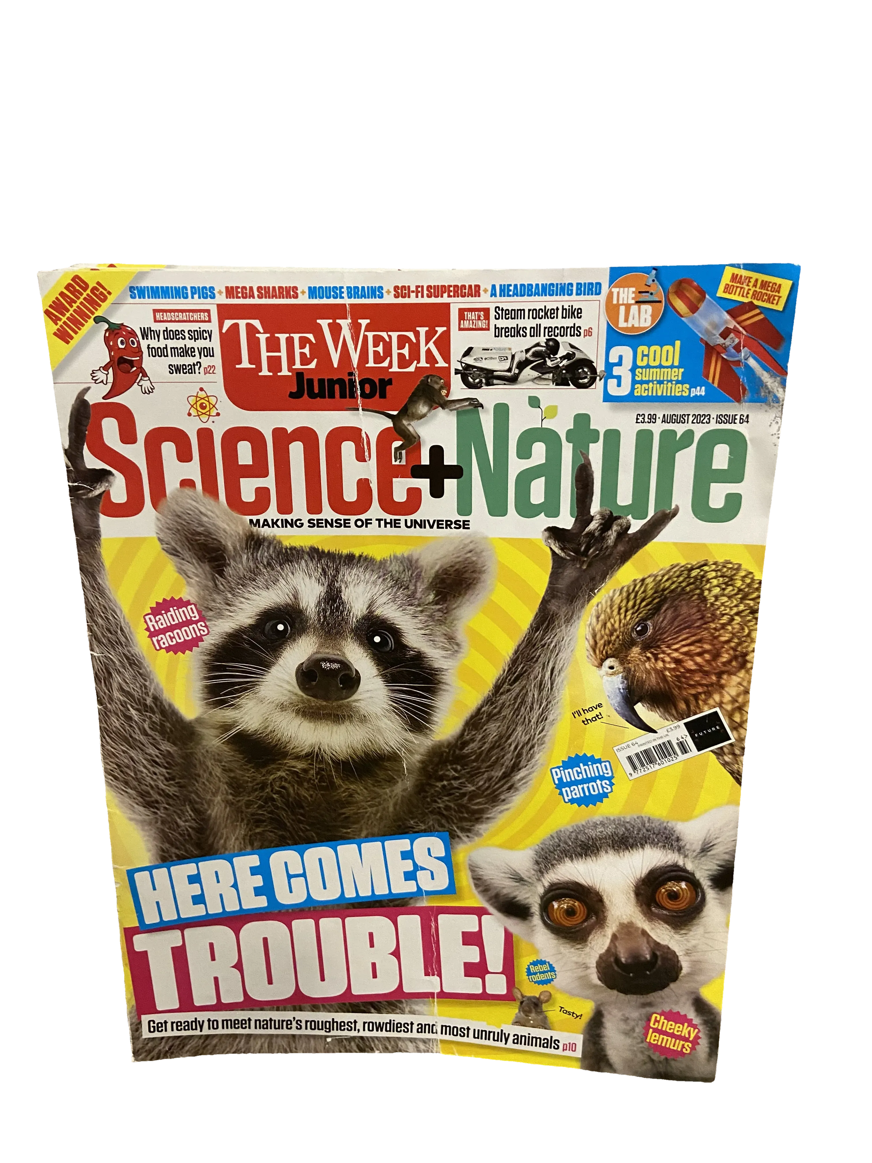 The Week Junior Science+Nature #64 — The Week Junior Science+Nature issue 64, Good condition, front cover