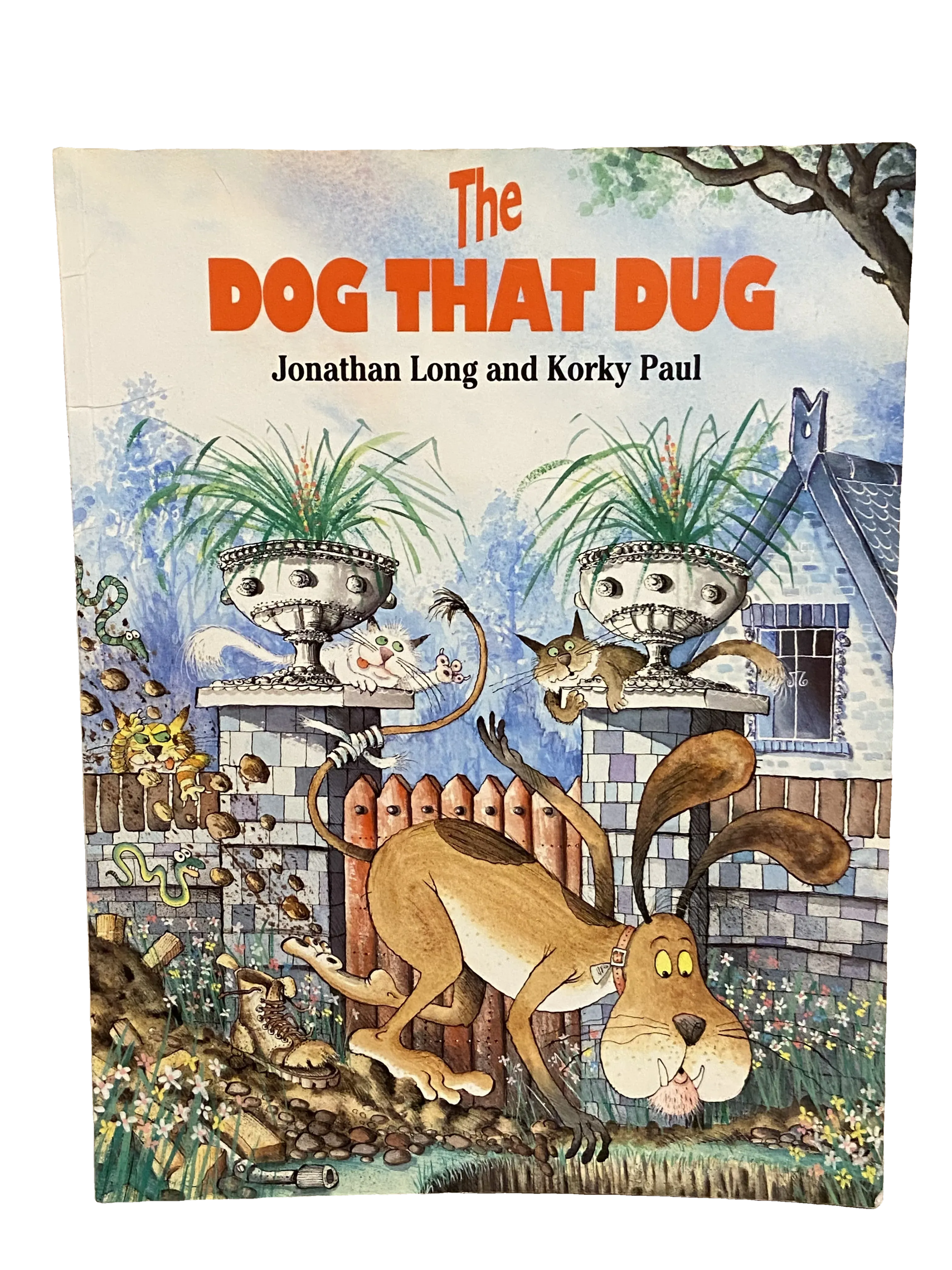 The Dog That Dug by Jonathan Long and Korky Paul, Good condition, front cover