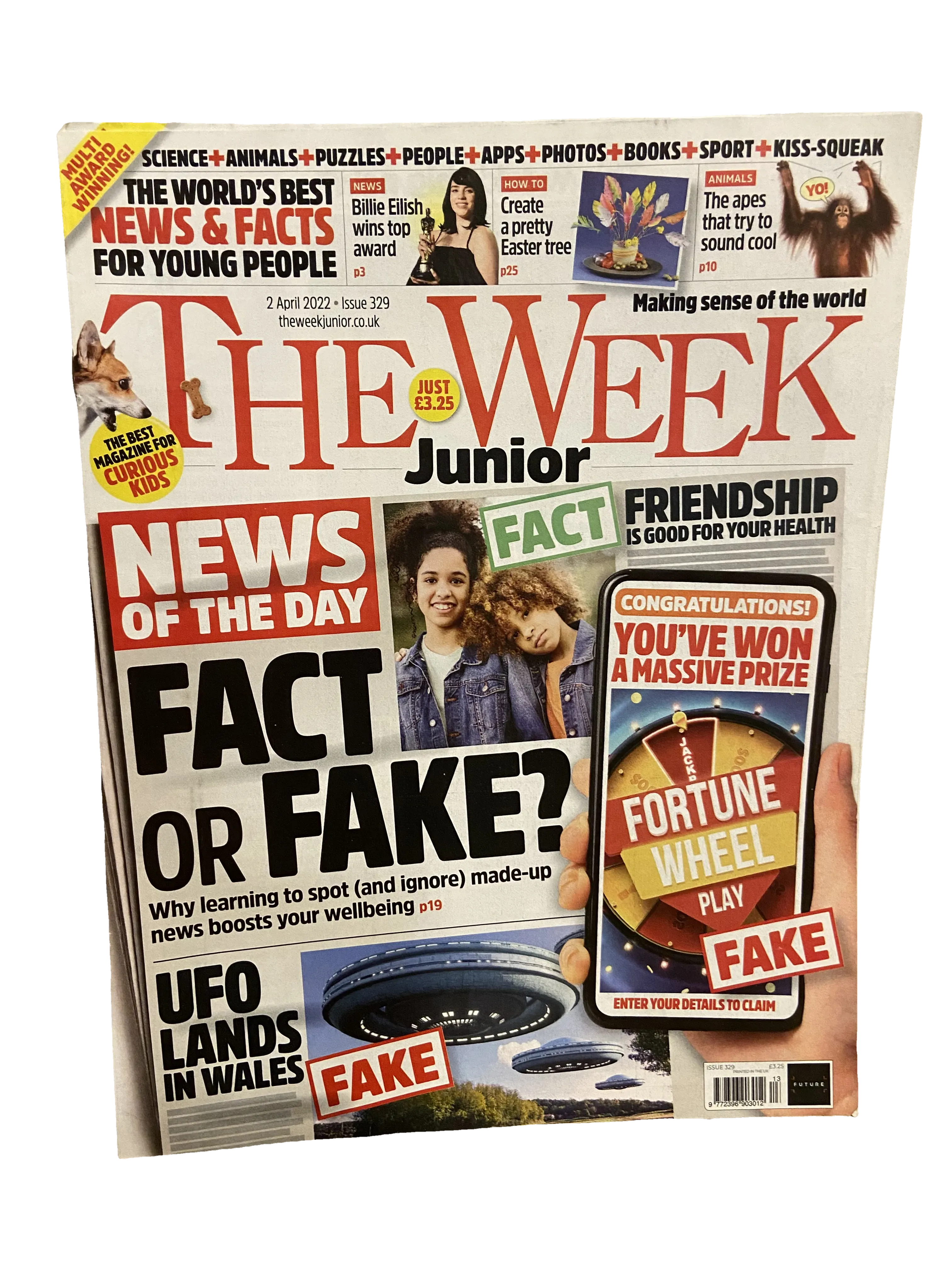 The Week Junior #329 — The Week Junior issue 329, Very Good condition, front cover