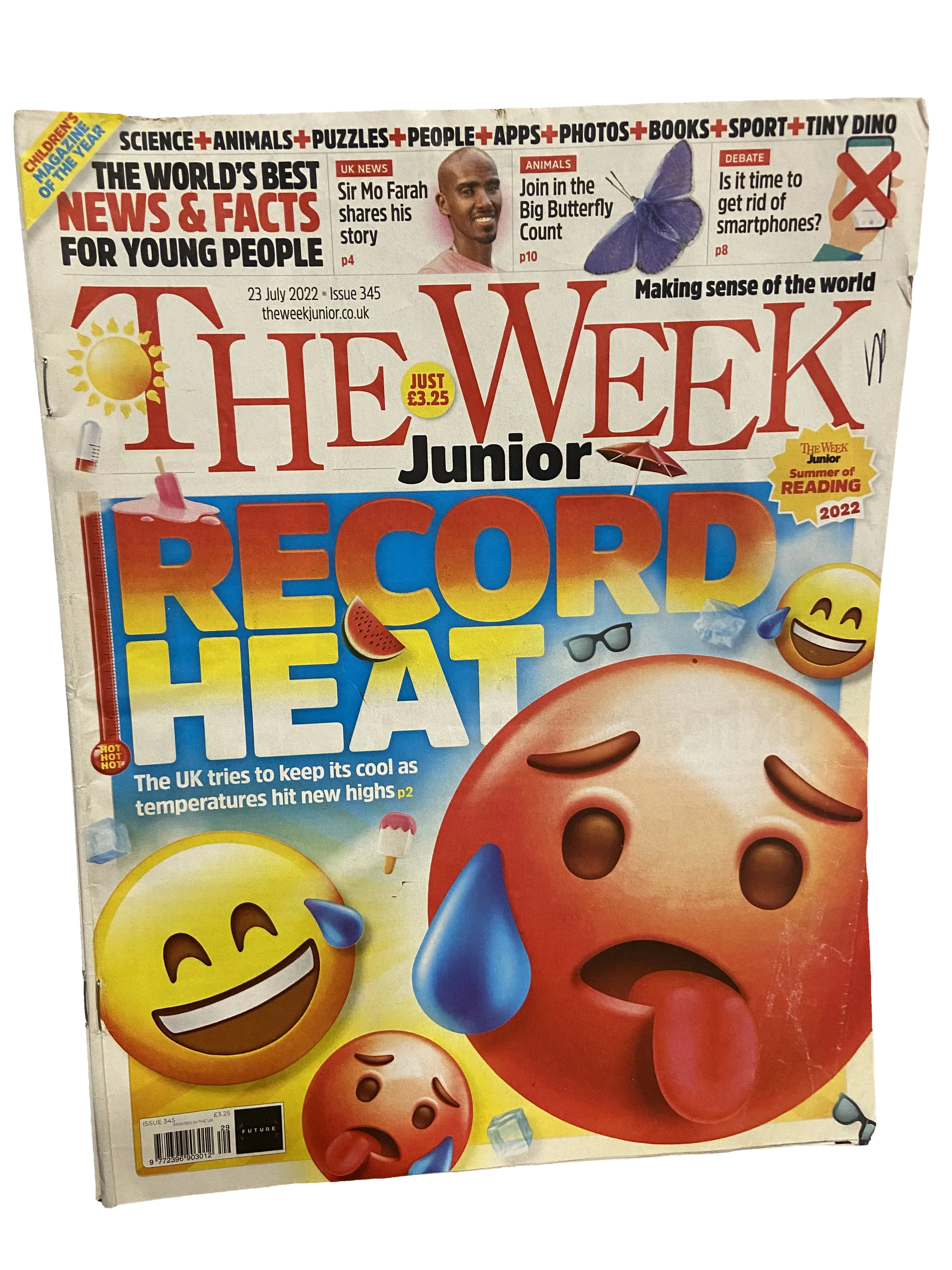 The Week Junior #345 — The Week Junior issue 345, Good condition, front cover