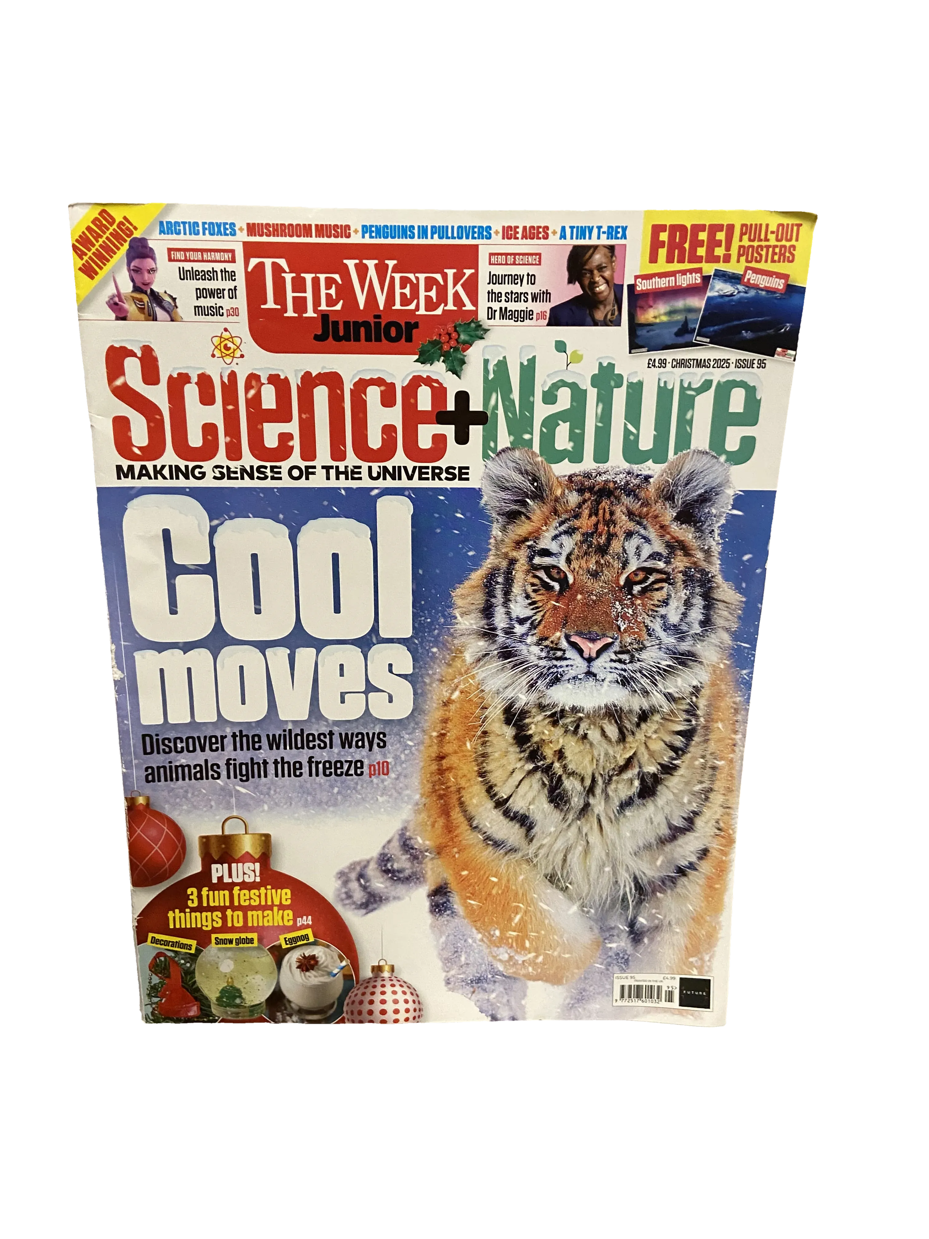 The Week Junior Science+Nature Christmas 2023 — The Week Junior Science+Nature issue 95, Very Good condition, front cover