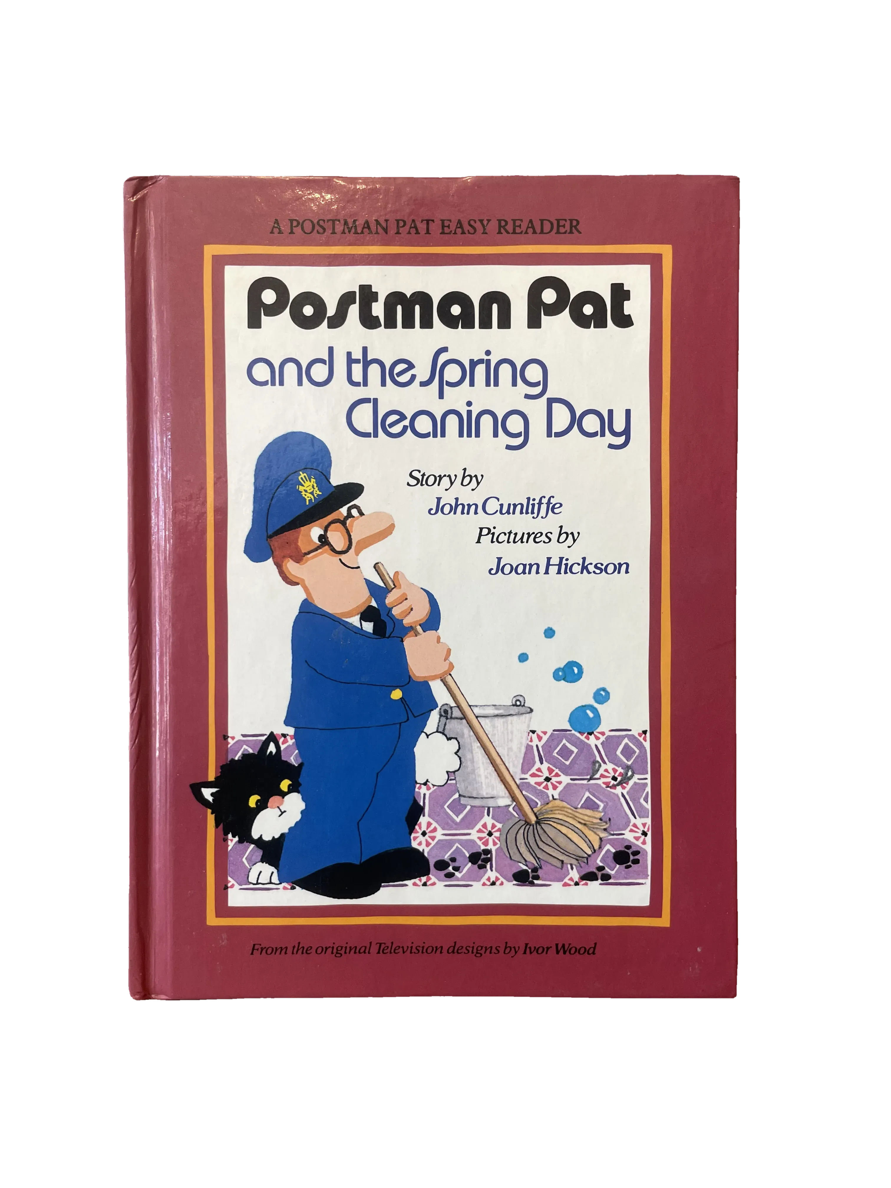 Postman Pat and the Spring Cleaning Day by John Cunliffe, Fair condition, front cover