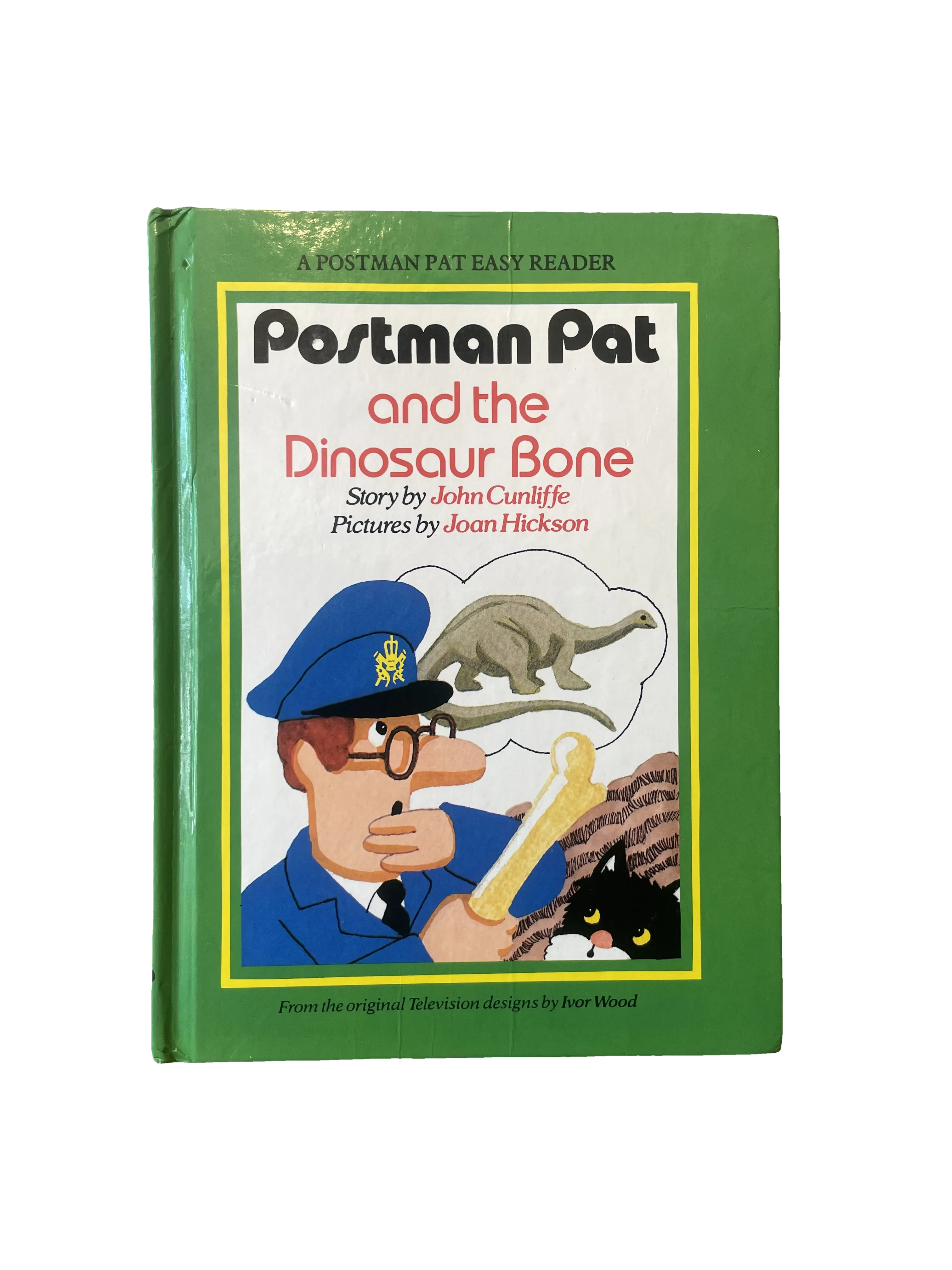 Postman Pat and the Dinosaur Bone by John Cunliffe, Good condition, front cover