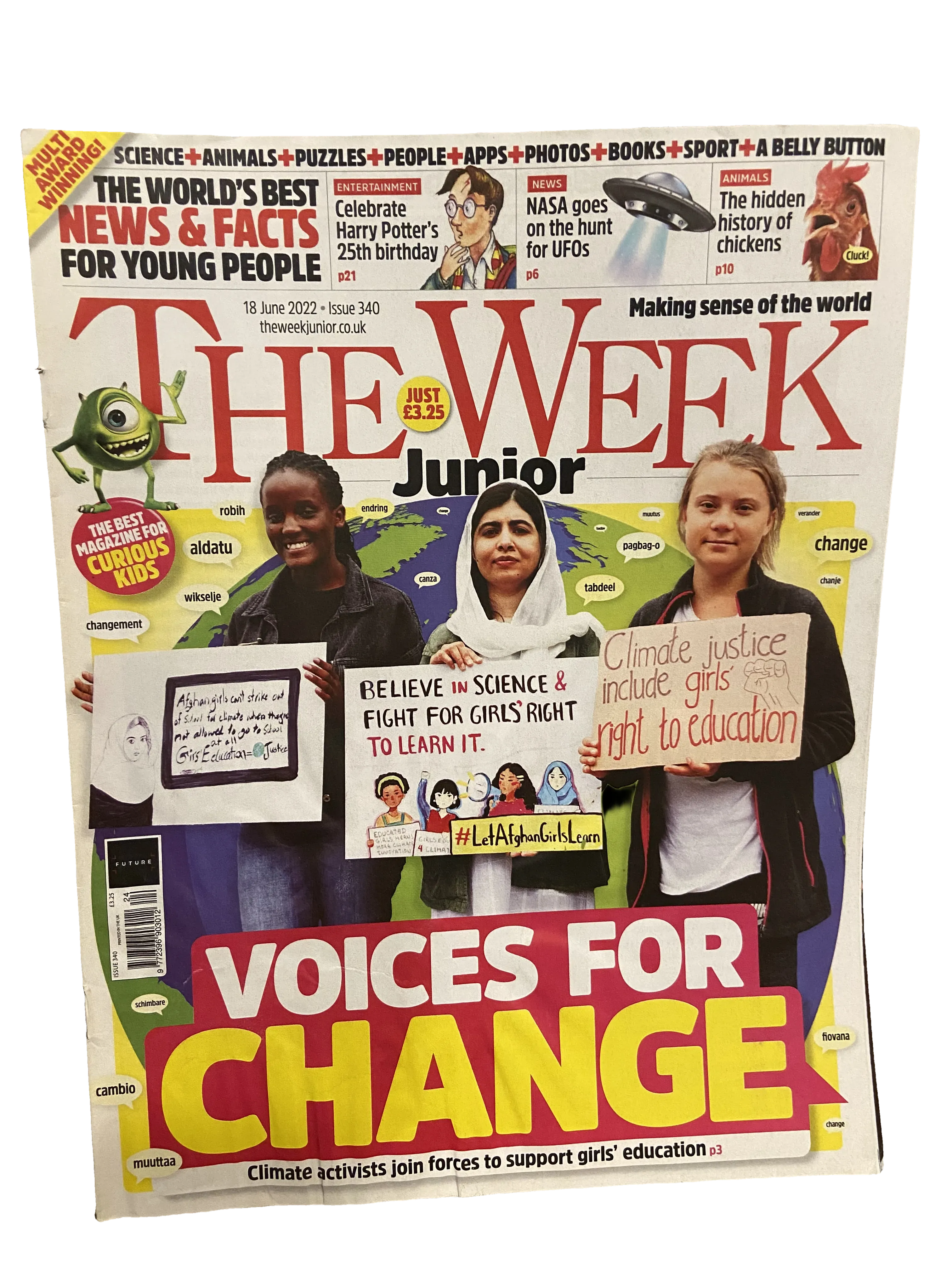 The Week Junior #340 — The Week Junior issue 340, Good condition, front cover
