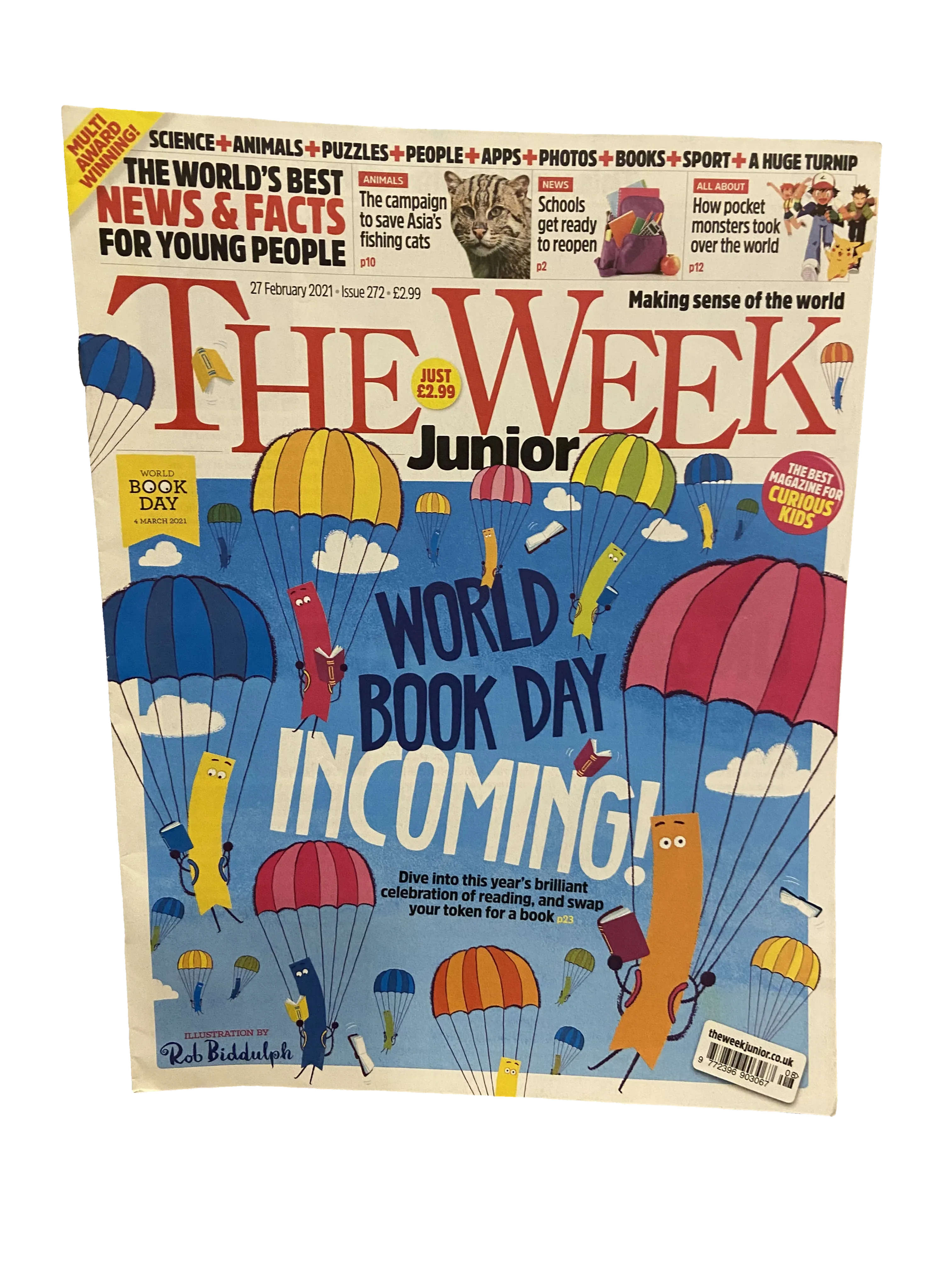 The Week Junior #272 — The Week Junior issue 272, Very Good condition, front cover