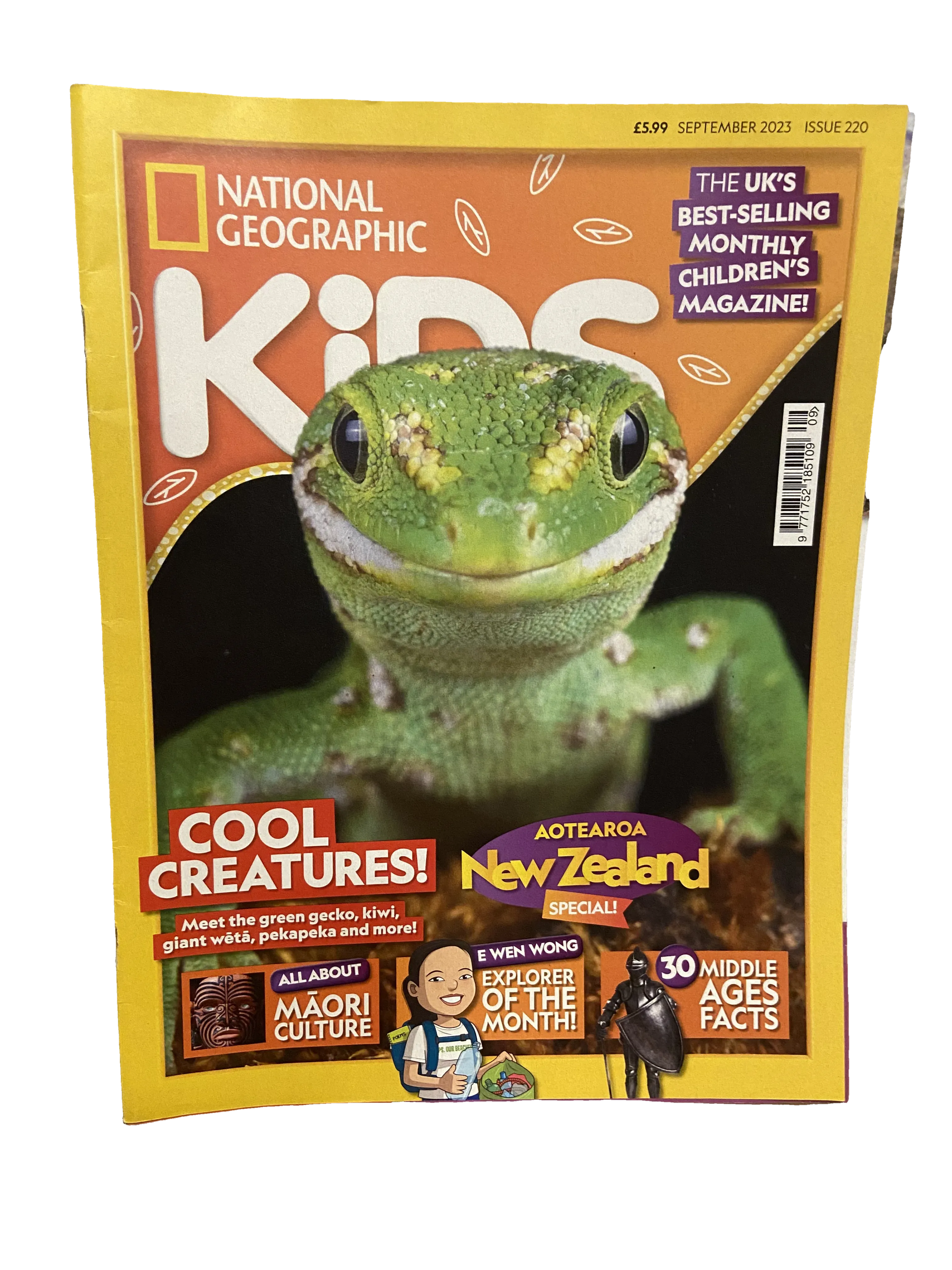 National Geographic Kids #220 — National Geographic Kids issue 220, Very Good condition, front cover