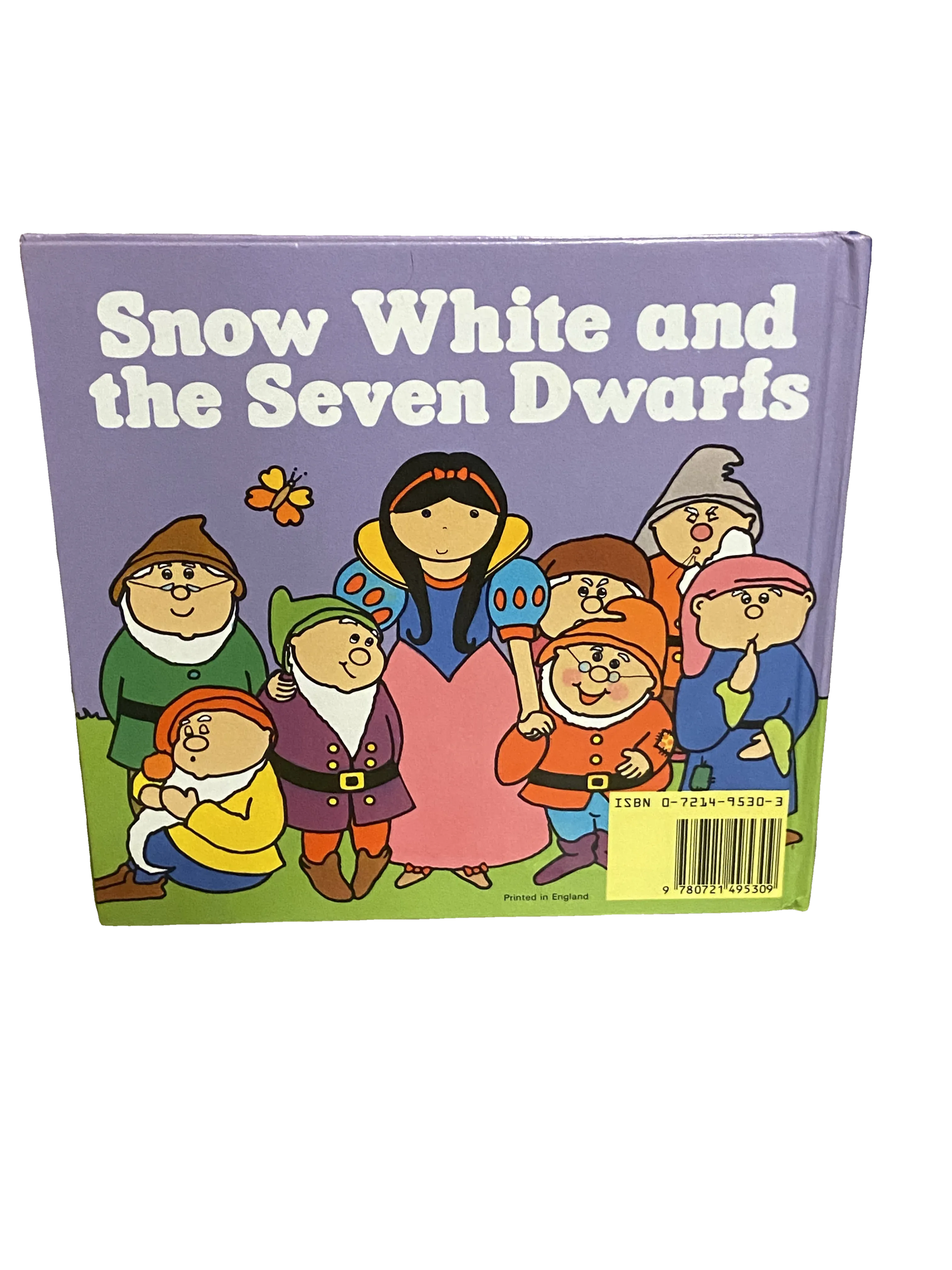 Snow White and the Seven Dwarfs, Good condition, back cover