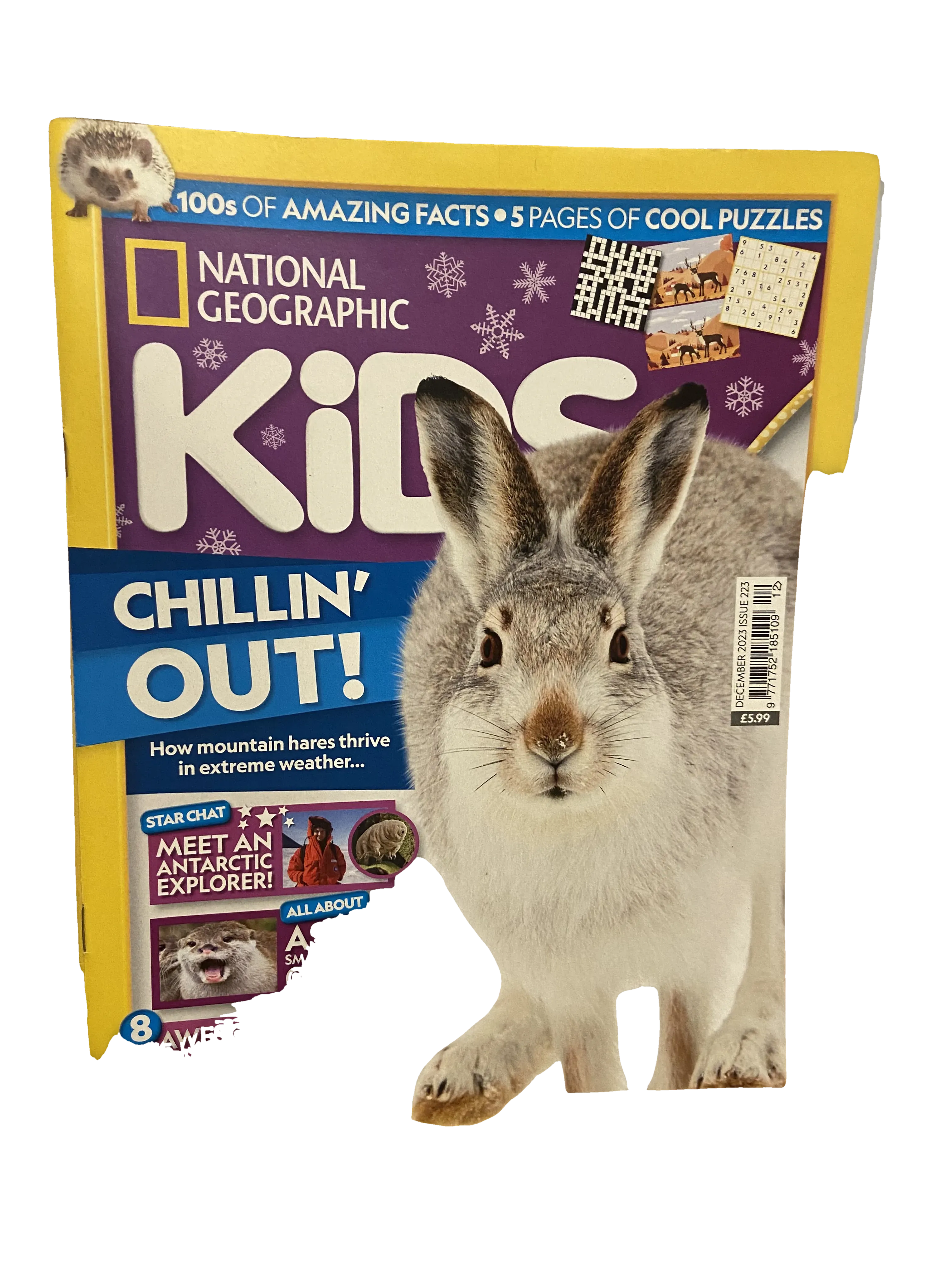 National Geographic Kids Issue 223 — National Geographic Kids issue 223, Very Good condition, front cover