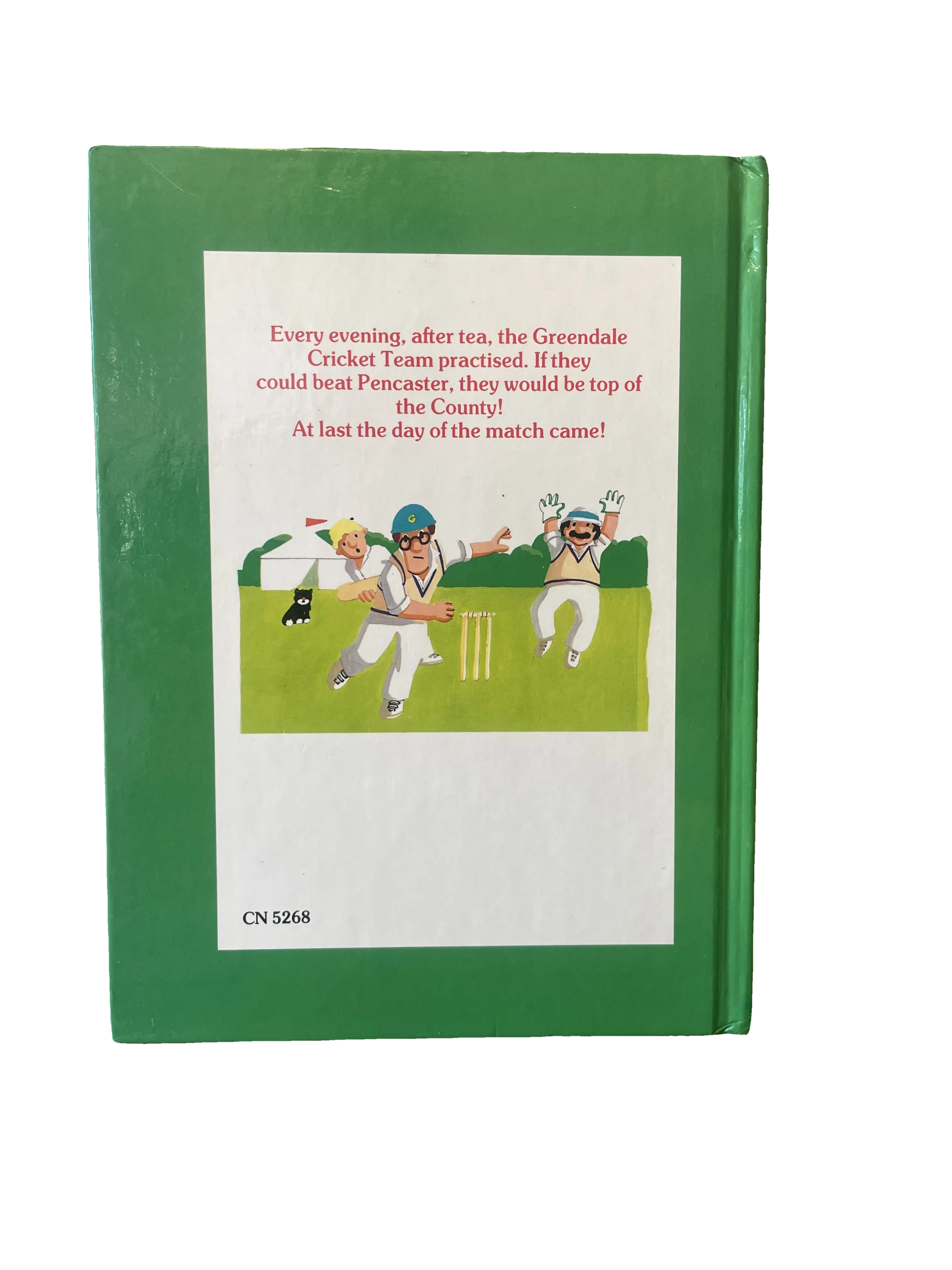 Postman Pat Plays for Greendale by John Cunliffe, Good condition, back cover