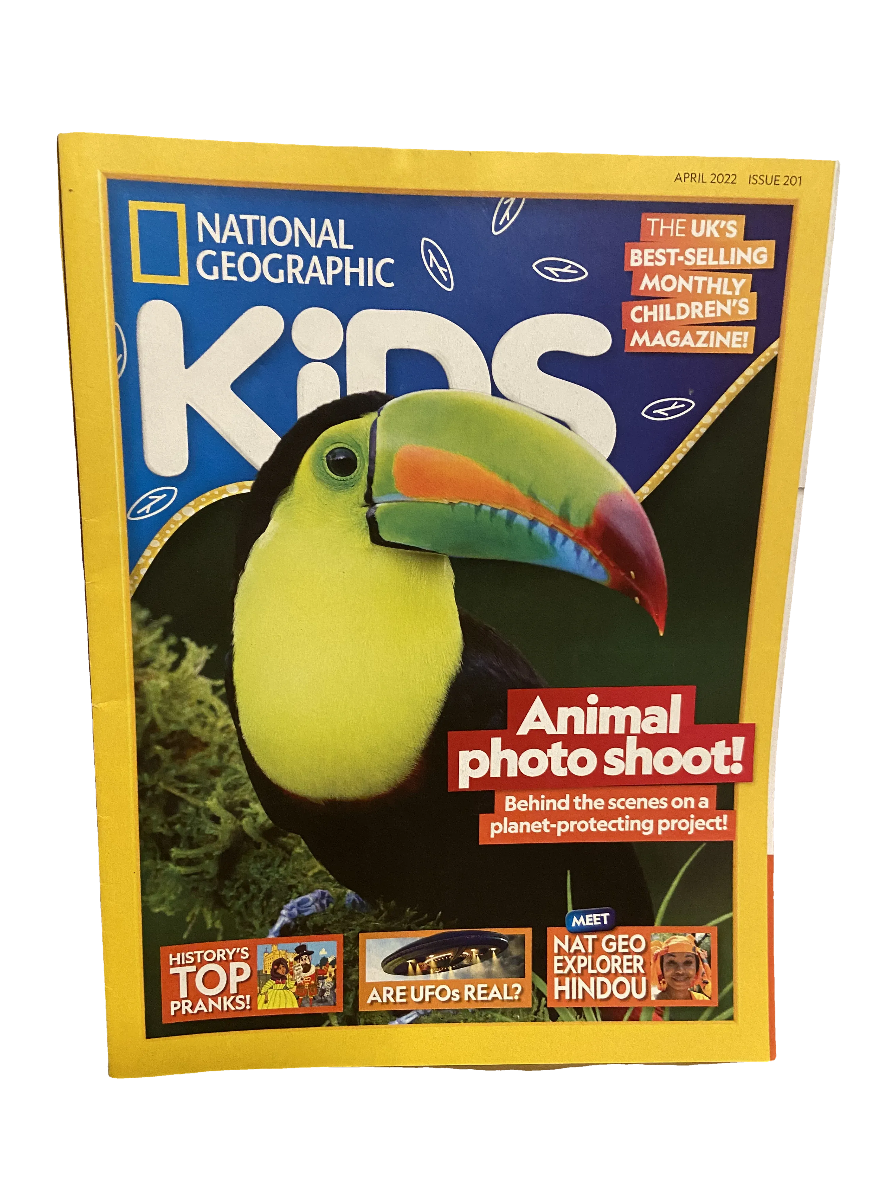 National Geographic Kids #201 — National Geographic Kids issue 201, Very Good condition, front cover