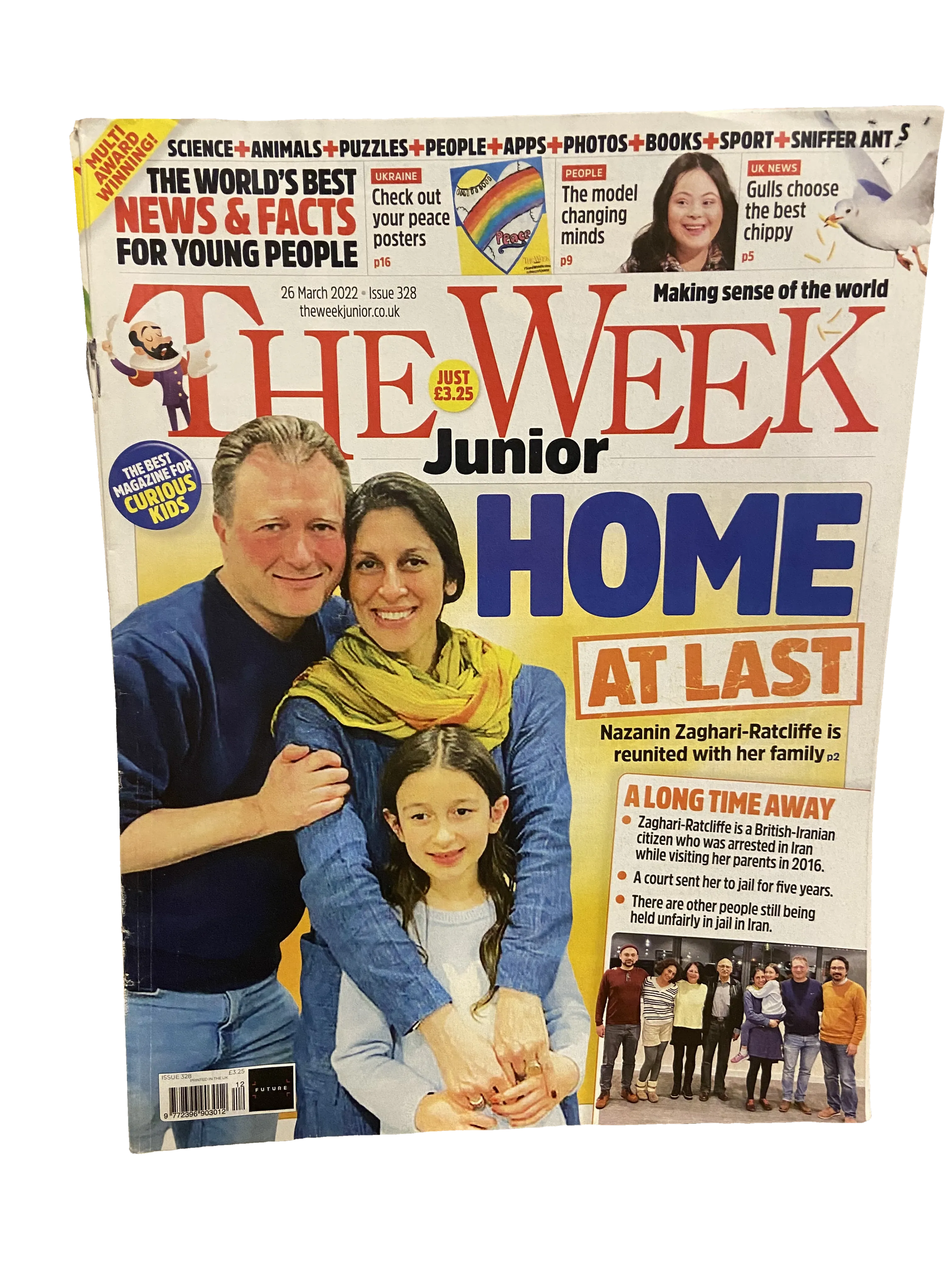The Week Junior #328 — The Week Junior issue 328, Very Good condition, front cover