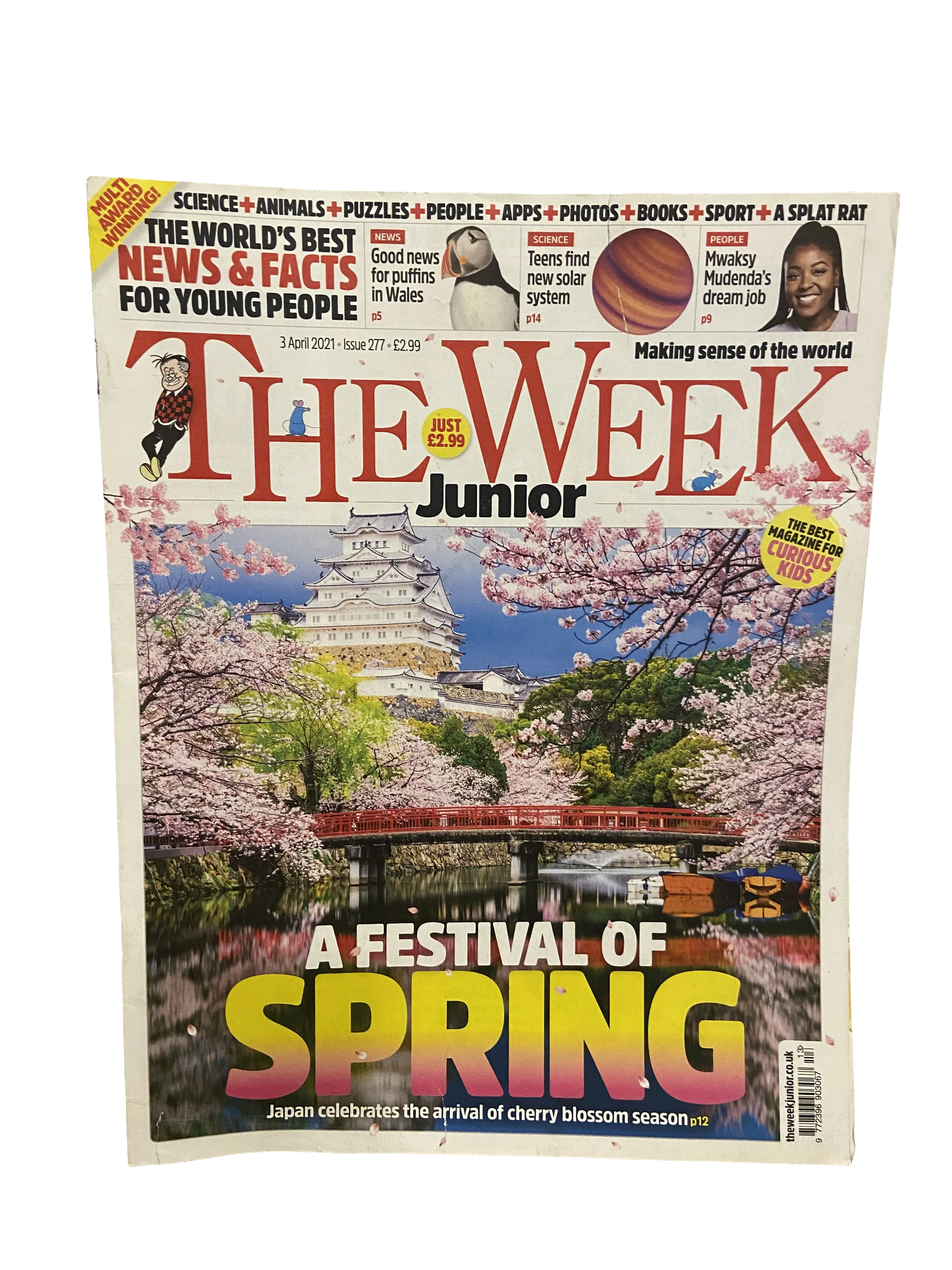 The Week Junior #277 — The Week Junior issue 277, Good condition, front cover