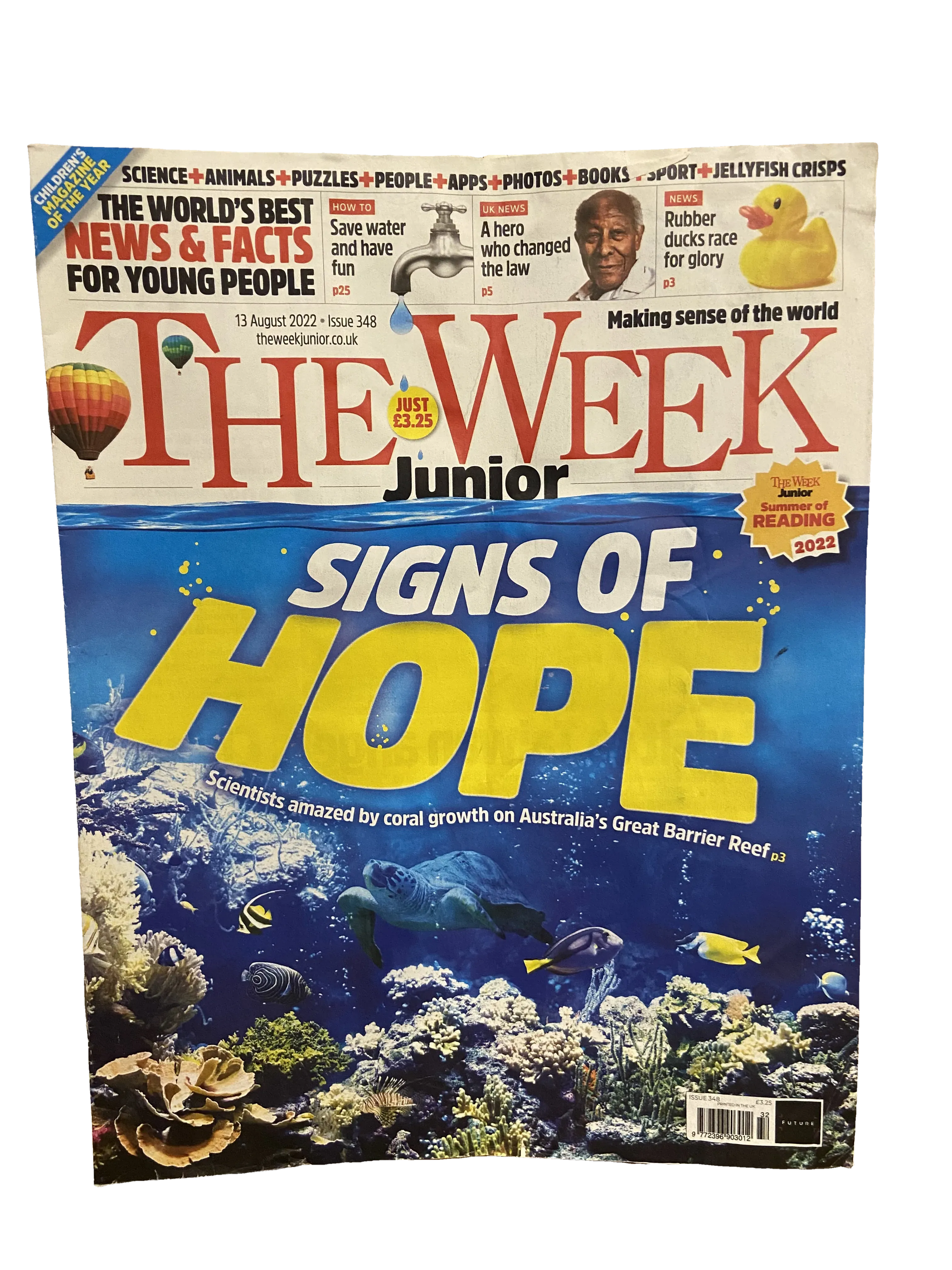 The Week Junior #348 — The Week Junior issue 348, Very Good condition, front cover