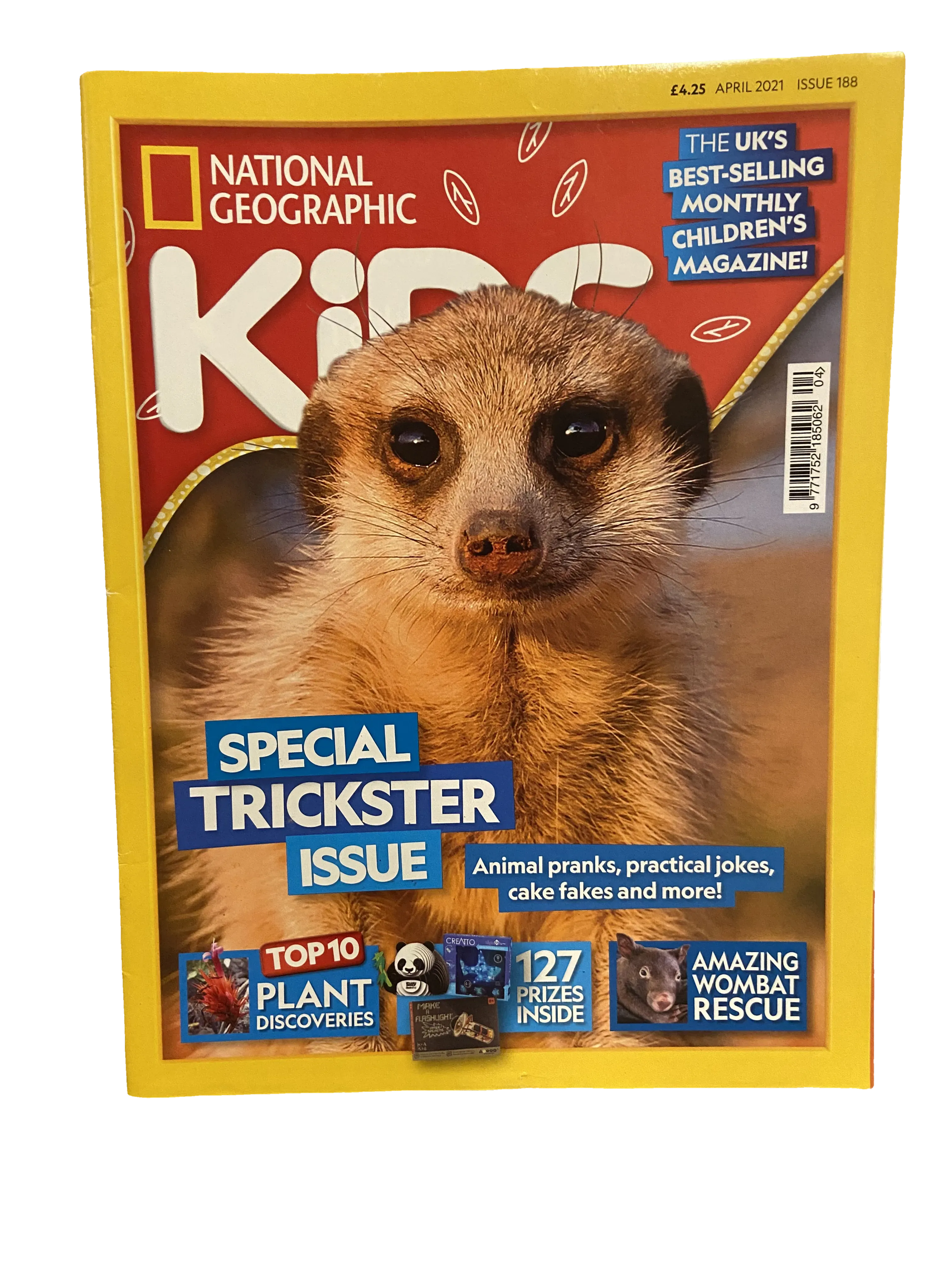 National Geographic Kids #188 — National Geographic Kids issue 188, Very Good condition, front cover