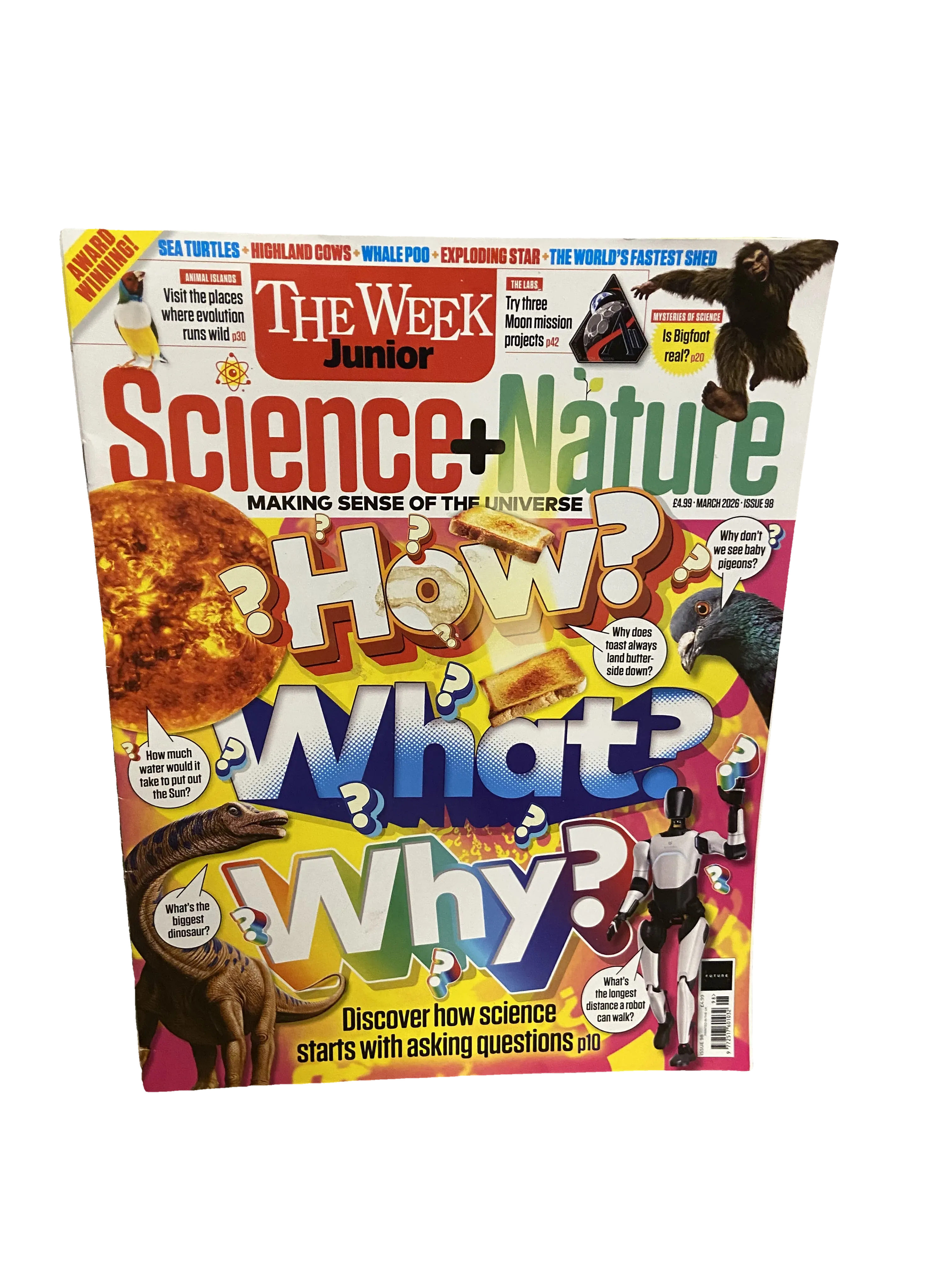 The Week Junior Science+Nature — The Week Junior Science+Nature issue 89, Very Good condition, front cover