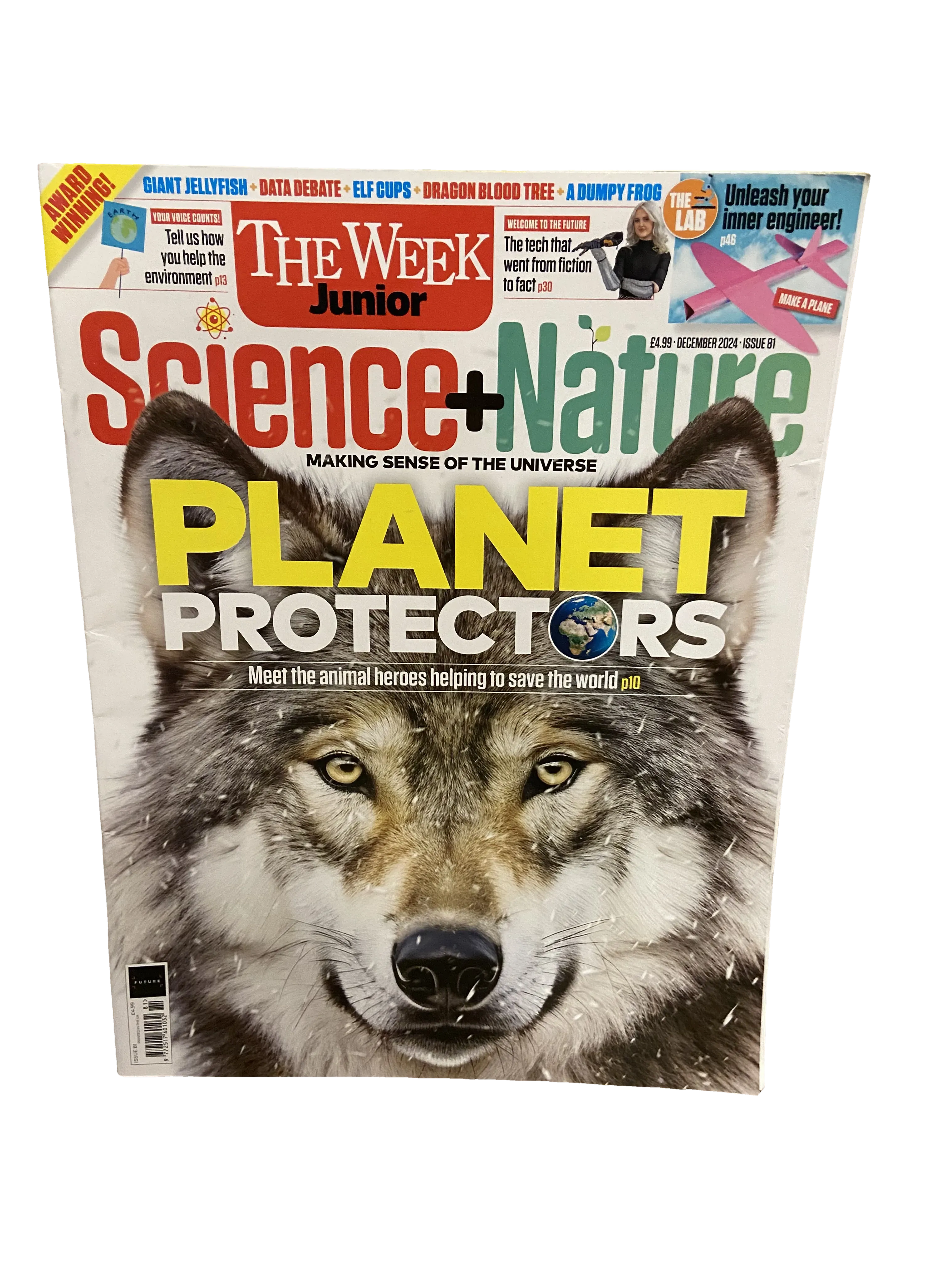 The Week Junior Science+Nature #81 — The Week Junior Science+Nature issue 81, Like New condition, front cover