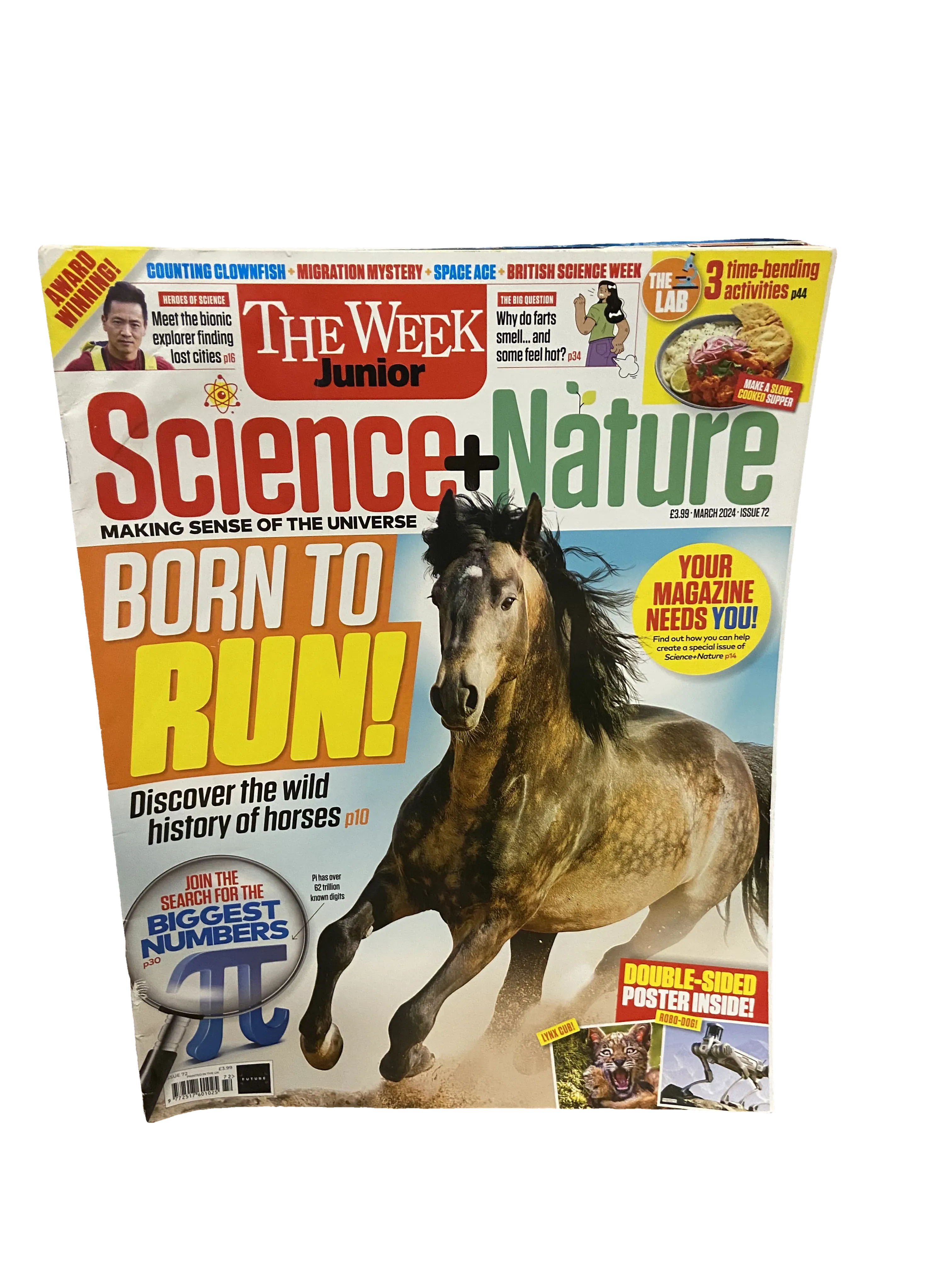 The Week Junior Science+Nature — The Week Junior Science+Nature issue 72, Very Good condition, front cover