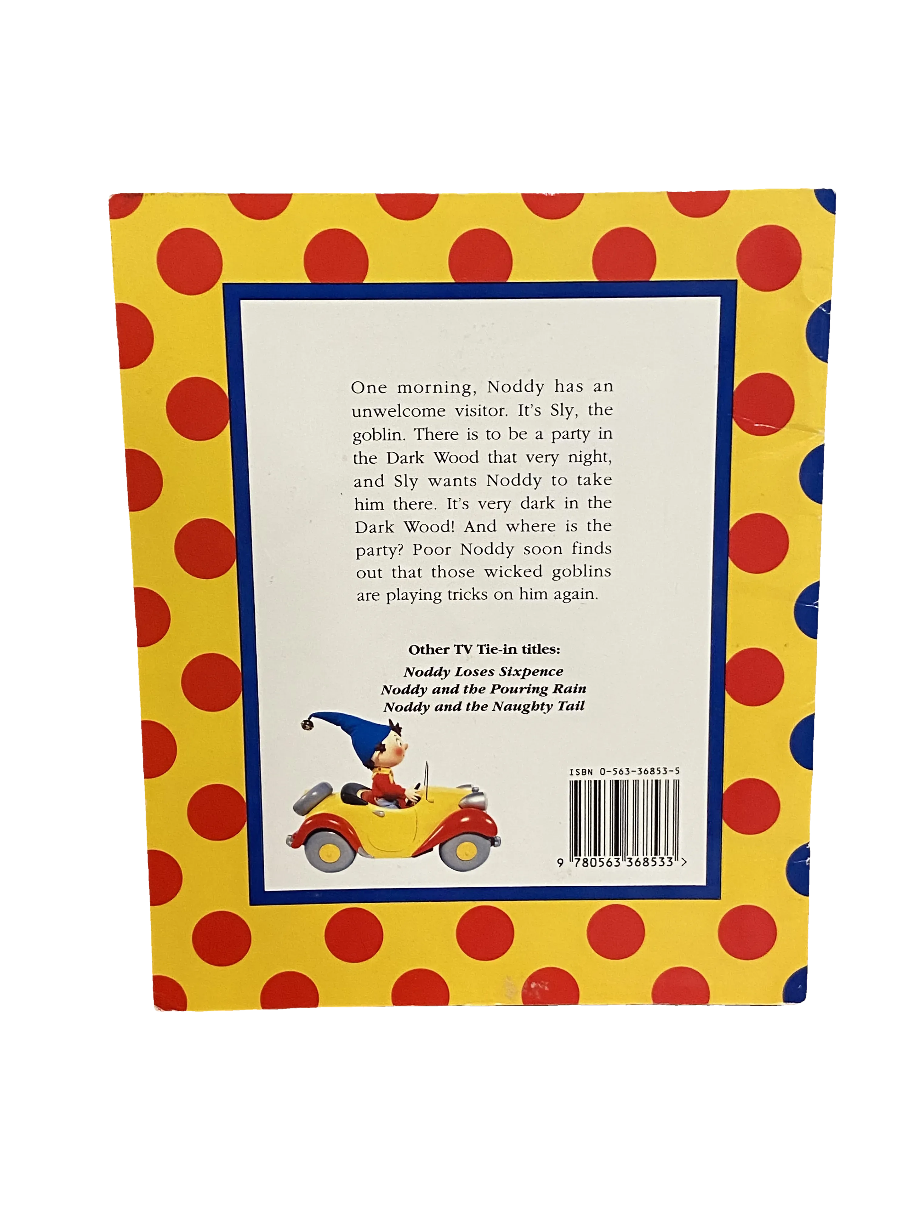 Noddy and the Goblins by Enid Blyton, Very Good condition, back cover