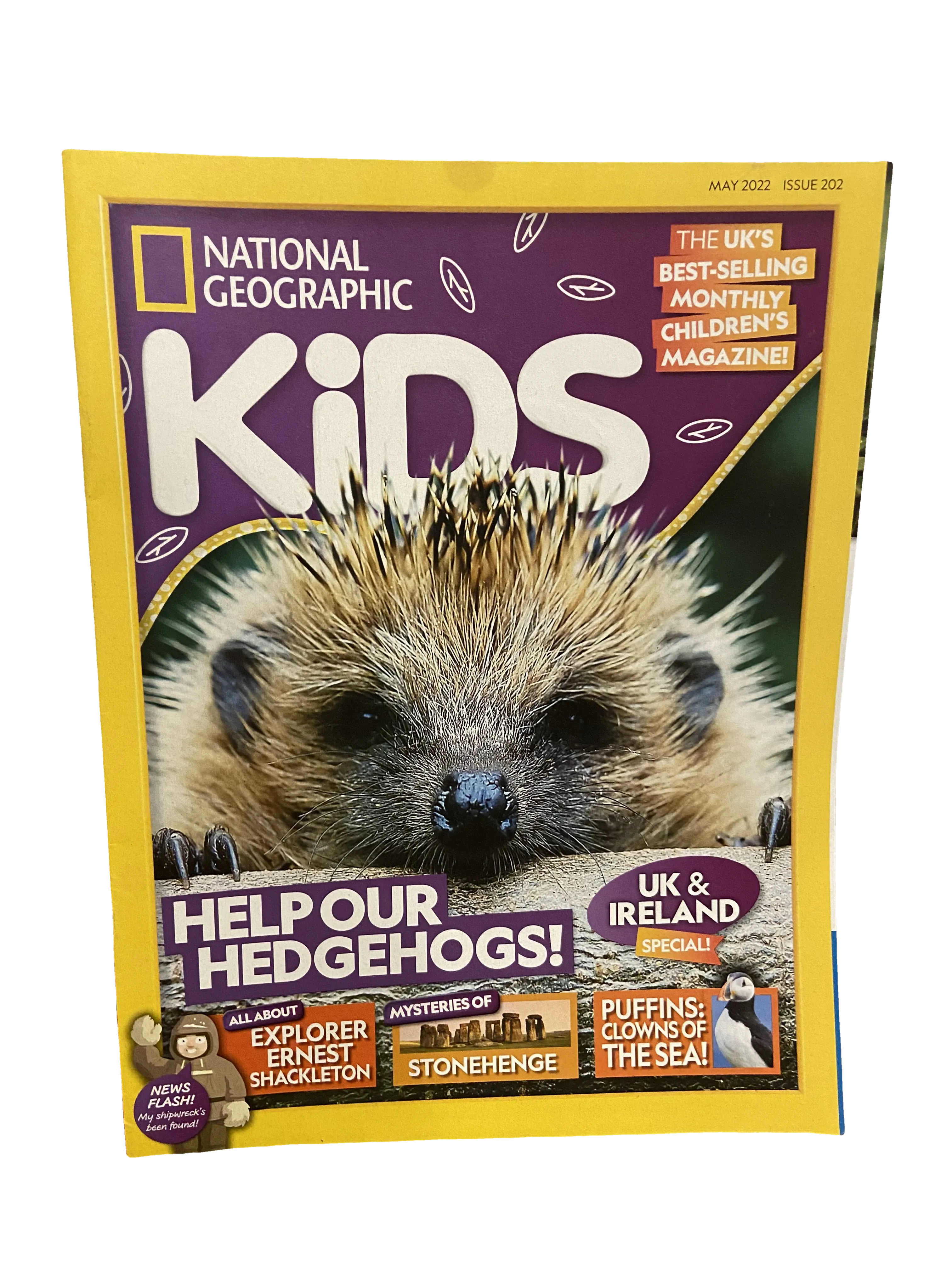 National Geographic Kids #202 — National Geographic Kids issue 202, Very Good condition, front cover