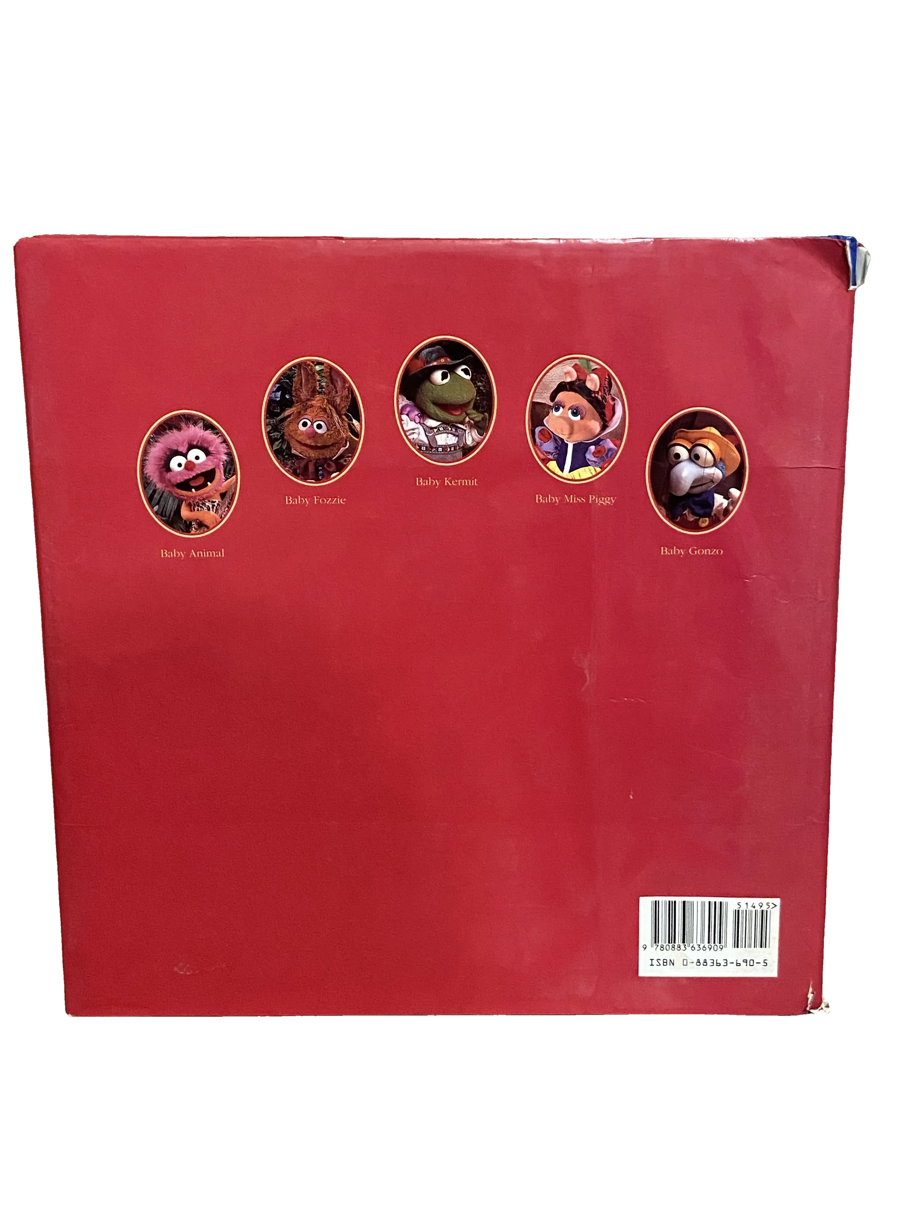 Muppet Babies' Classic Children's Tales, Fair condition, back cover