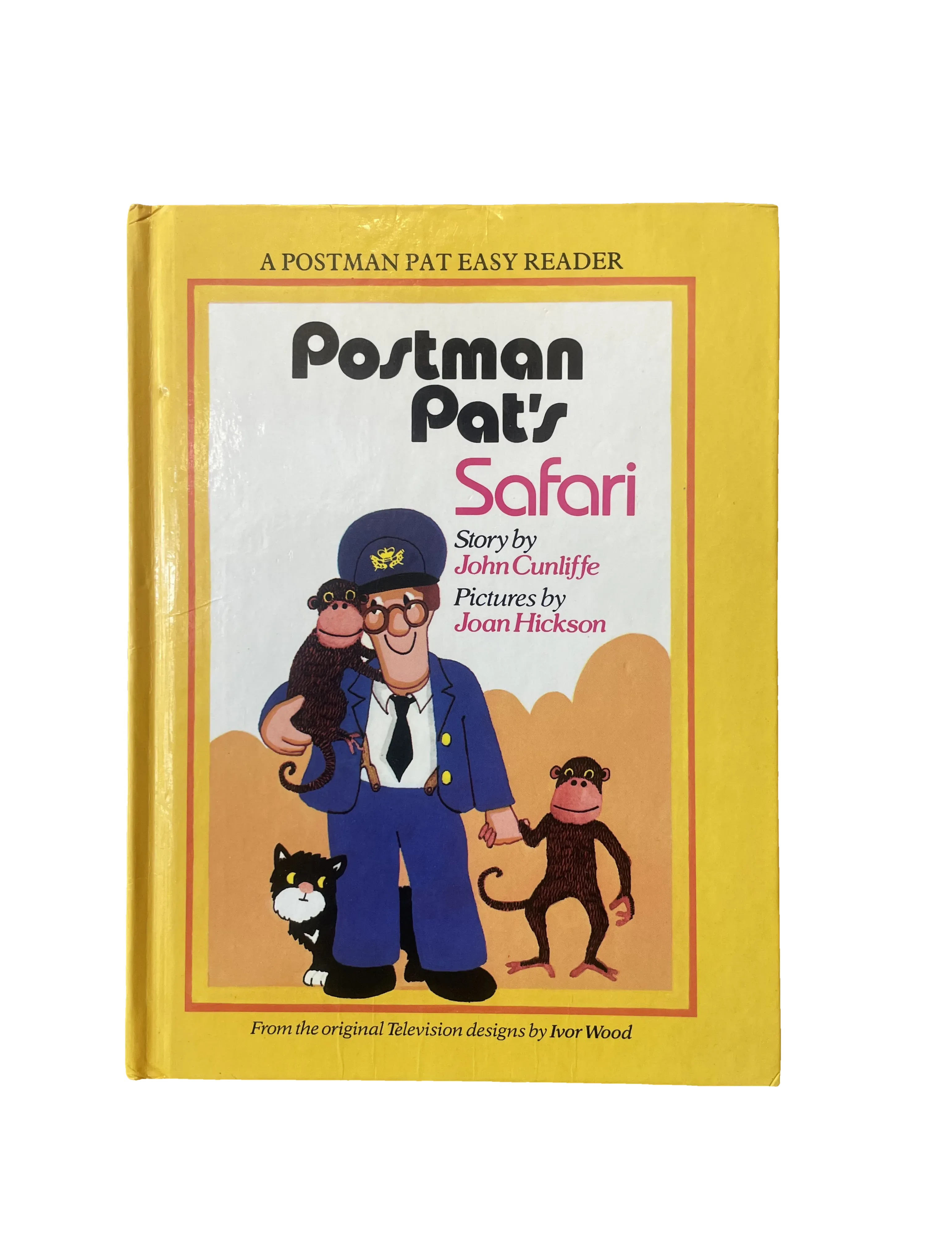 Postman Pat's Safari by John Cunliffe, Good condition, front cover