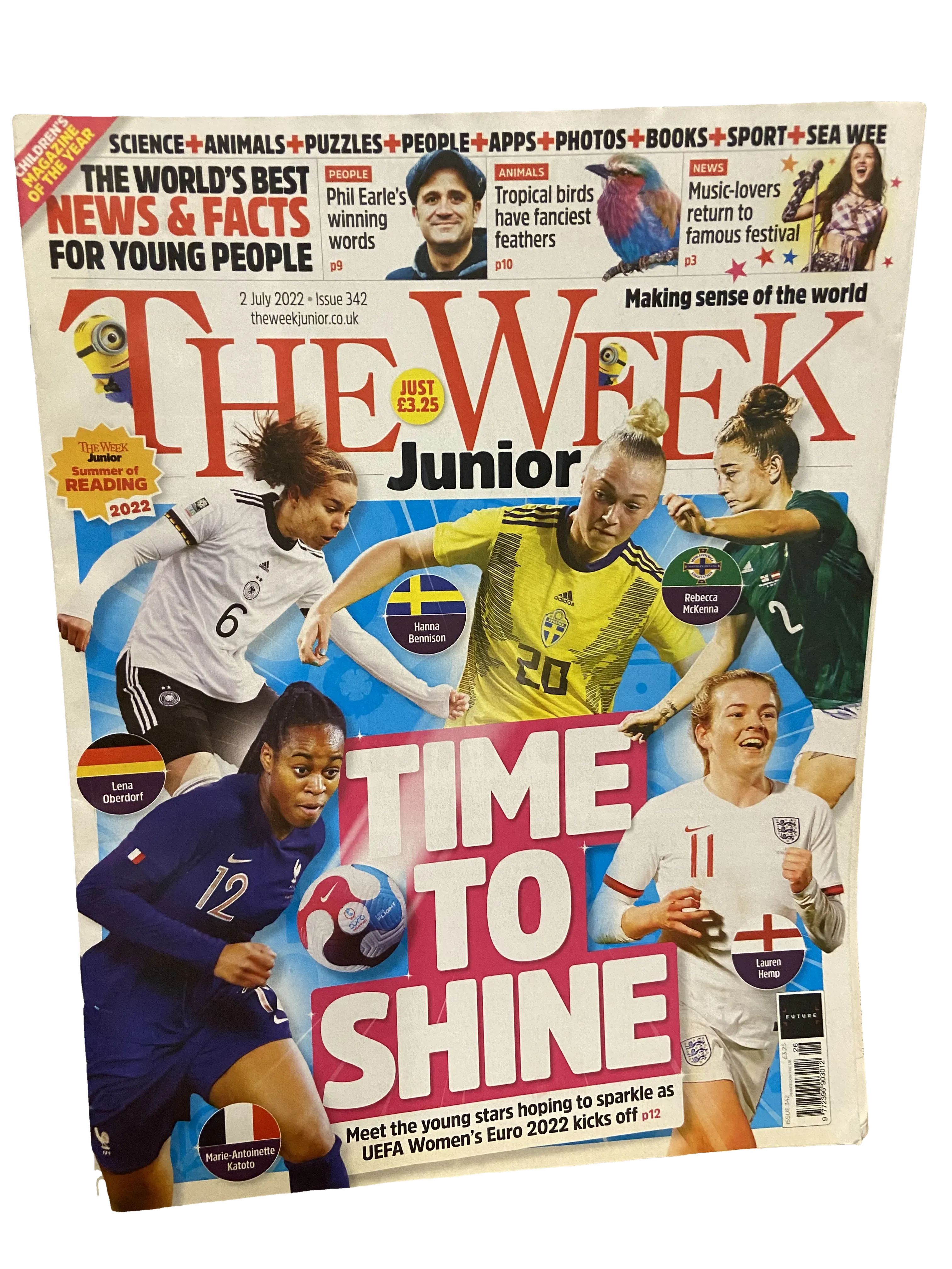 The Week Junior #342 — The Week Junior issue 342, Good condition, front cover