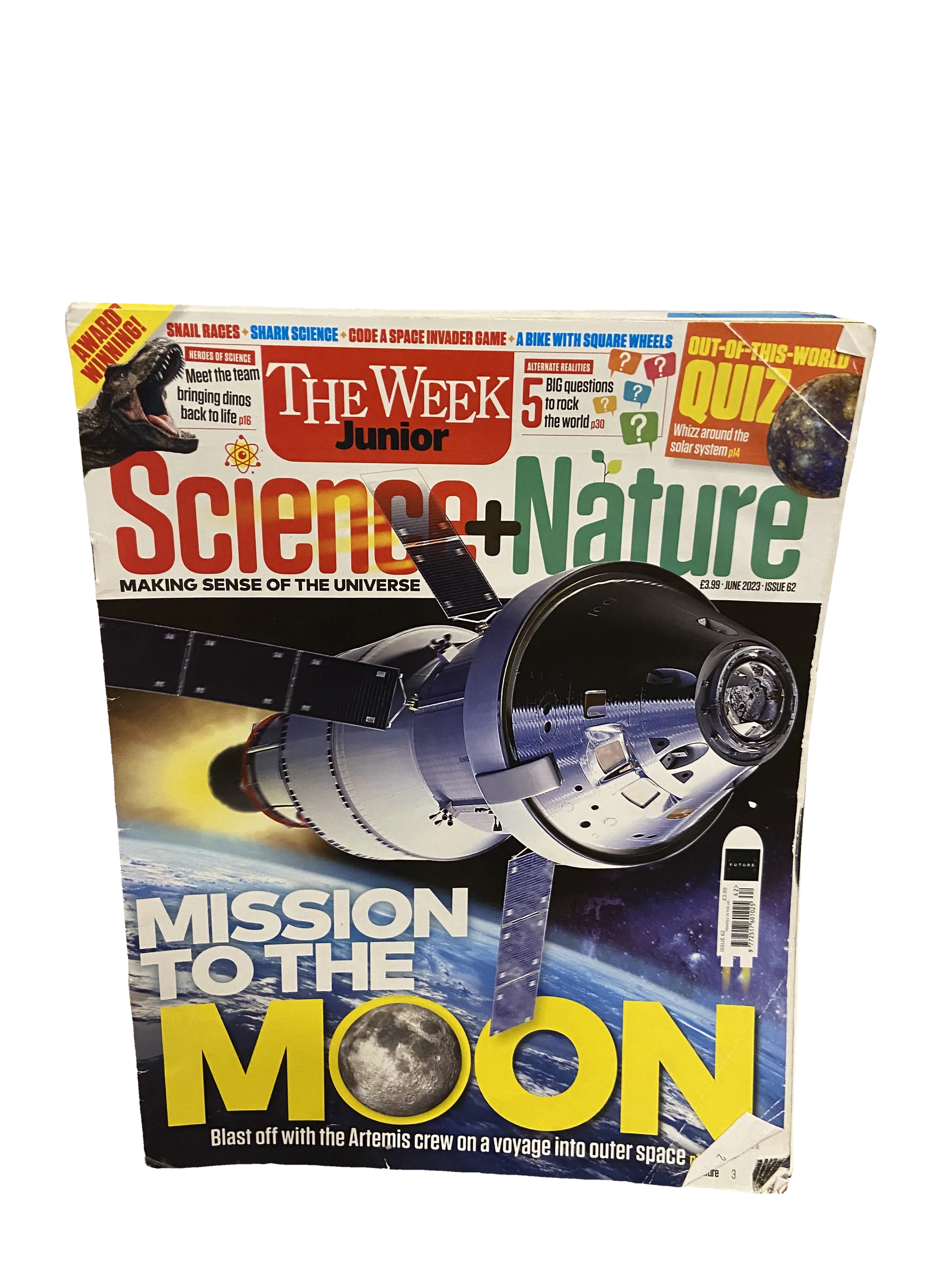 The Week Junior Science+Nature — The Week Junior Science+Nature issue 62, Good condition, front cover