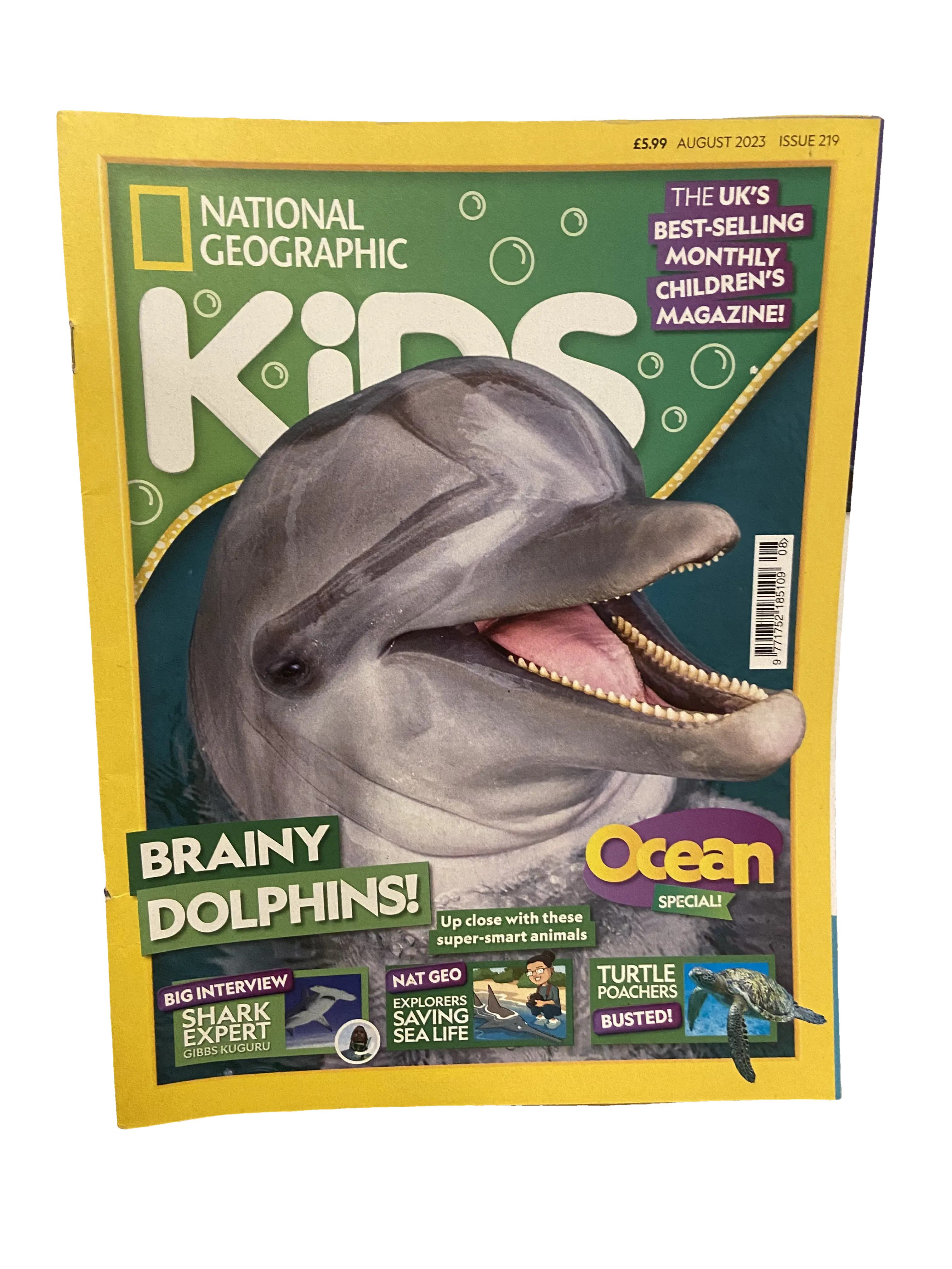 National Geographic Kids #219 — National Geographic Kids issue 219, Very Good condition, front cover
