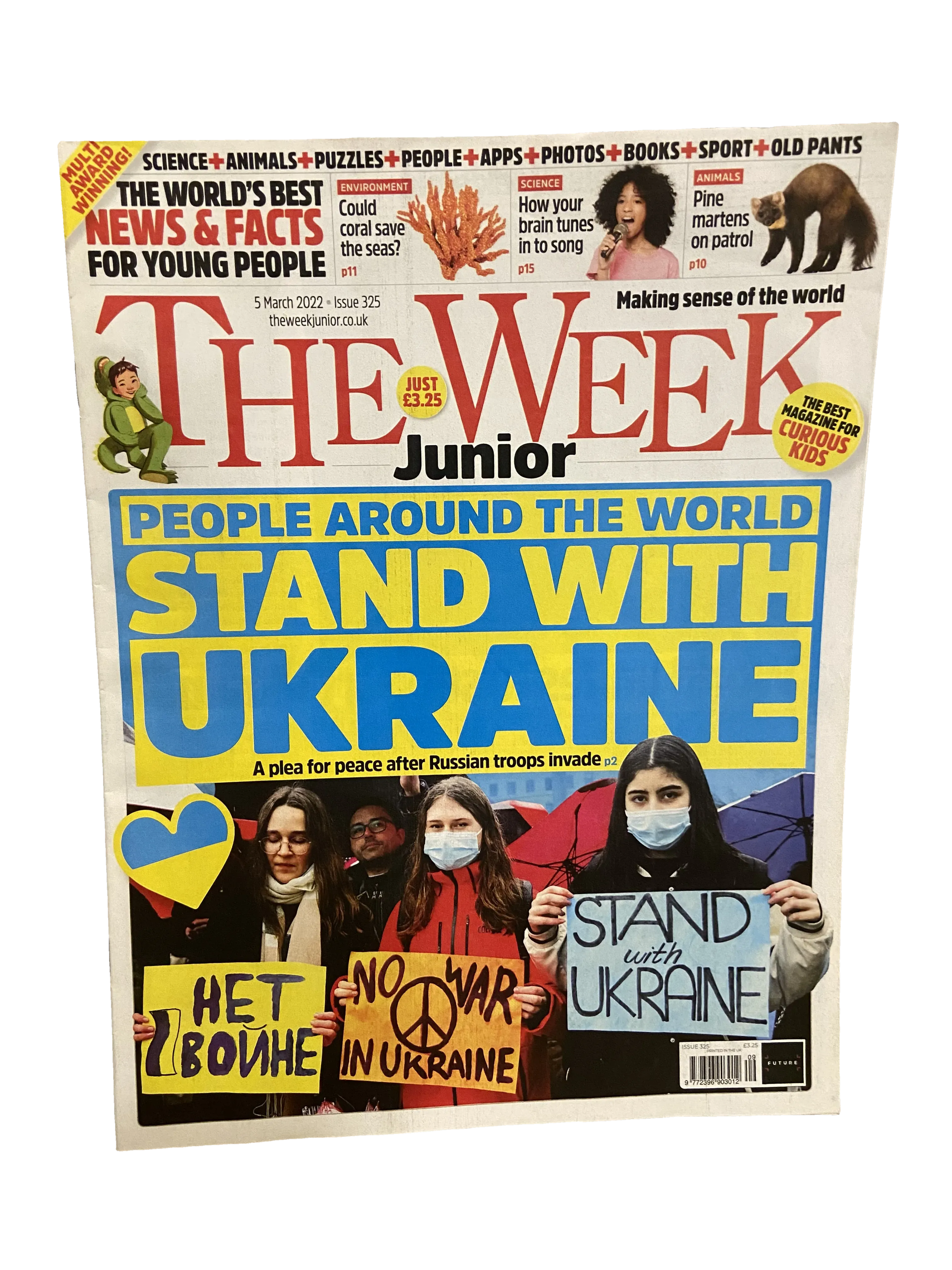 The Week Junior #325 — The Week Junior issue 325, Very Good condition, front cover