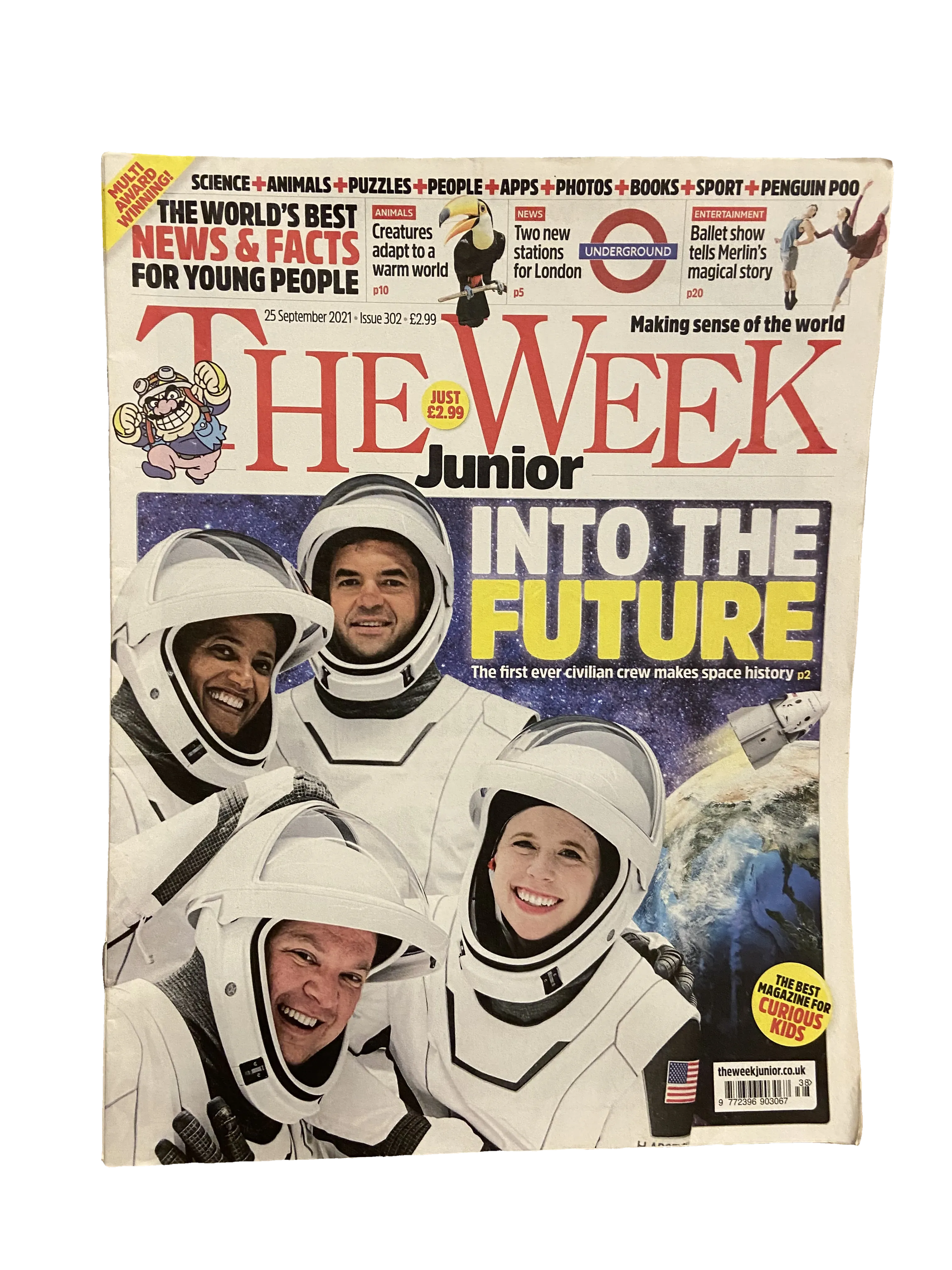 The Week Junior #302 — The Week Junior issue 302, Good condition, front cover