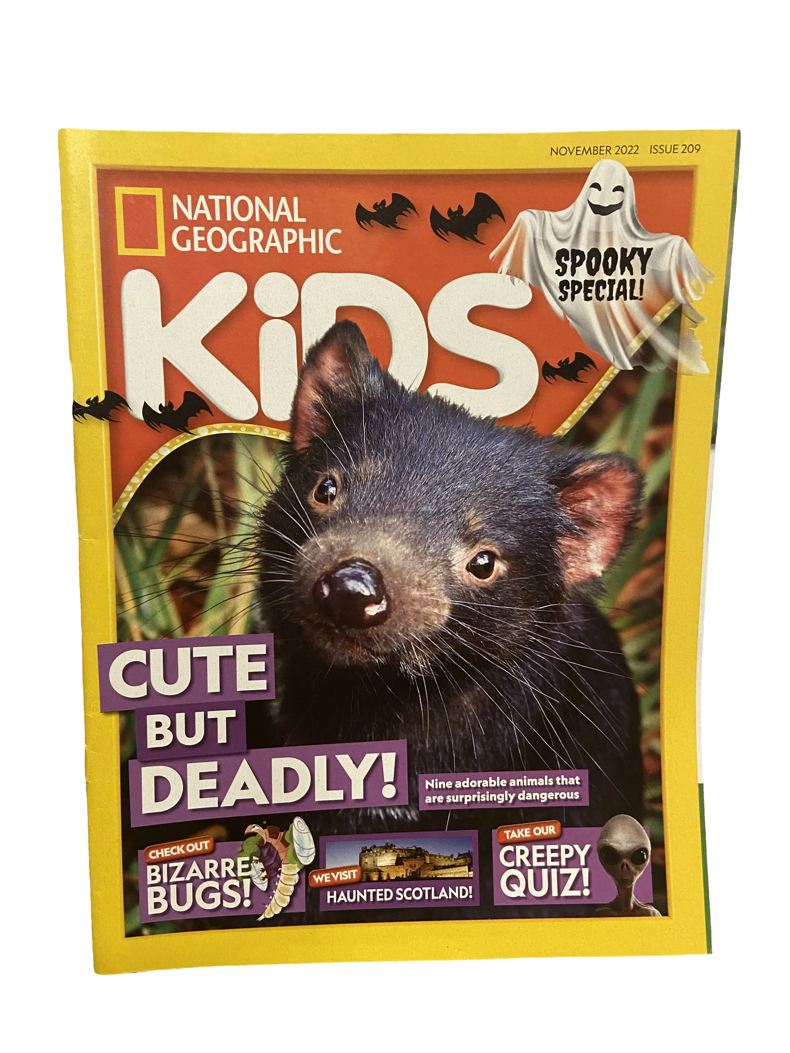 National Geographic Kids #209 — National Geographic Kids issue 209, Very Good condition, front cover