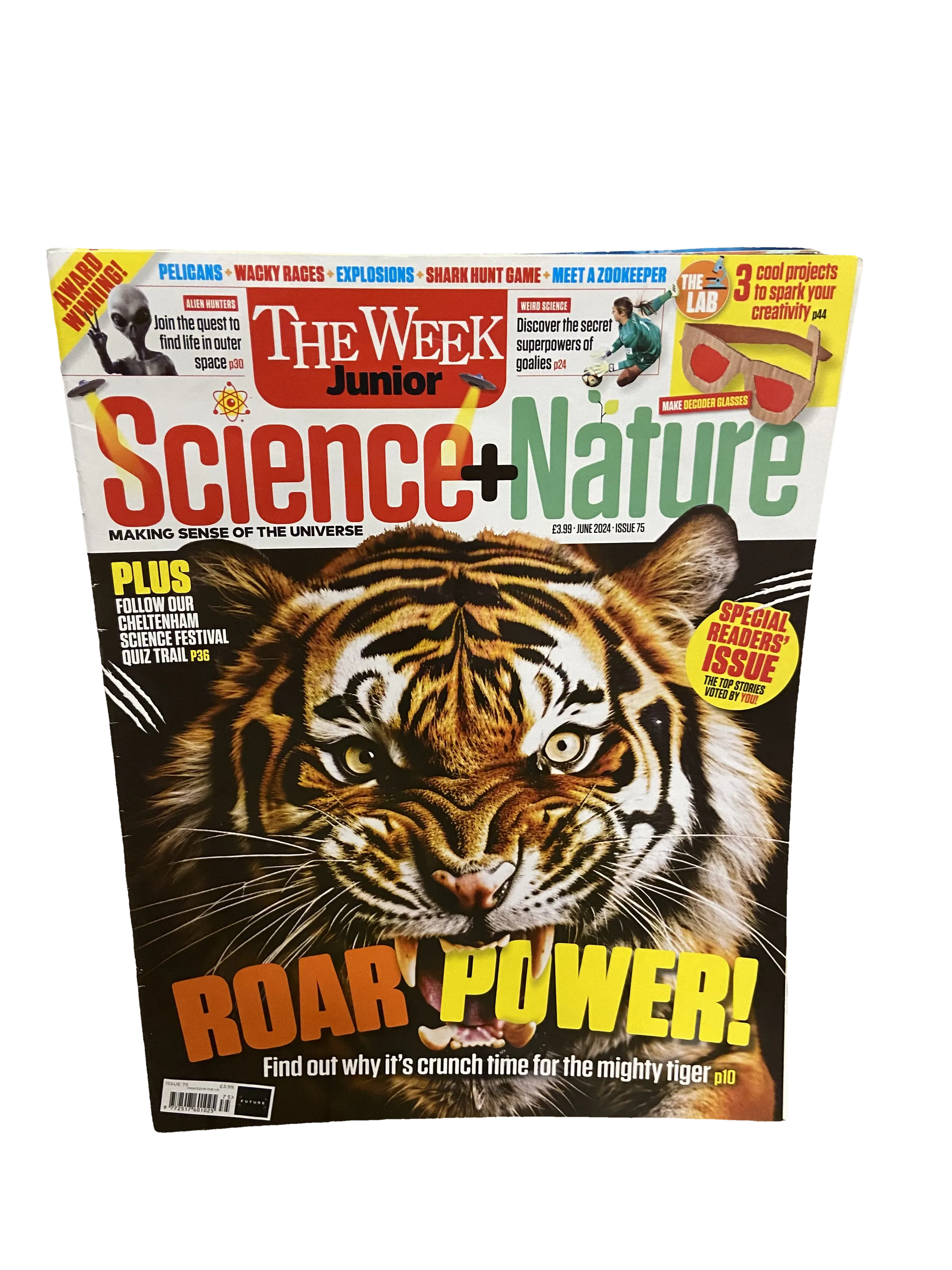 The Week Junior Science+Nature — The Week Junior Science+Nature issue 75, Very Good condition, front cover