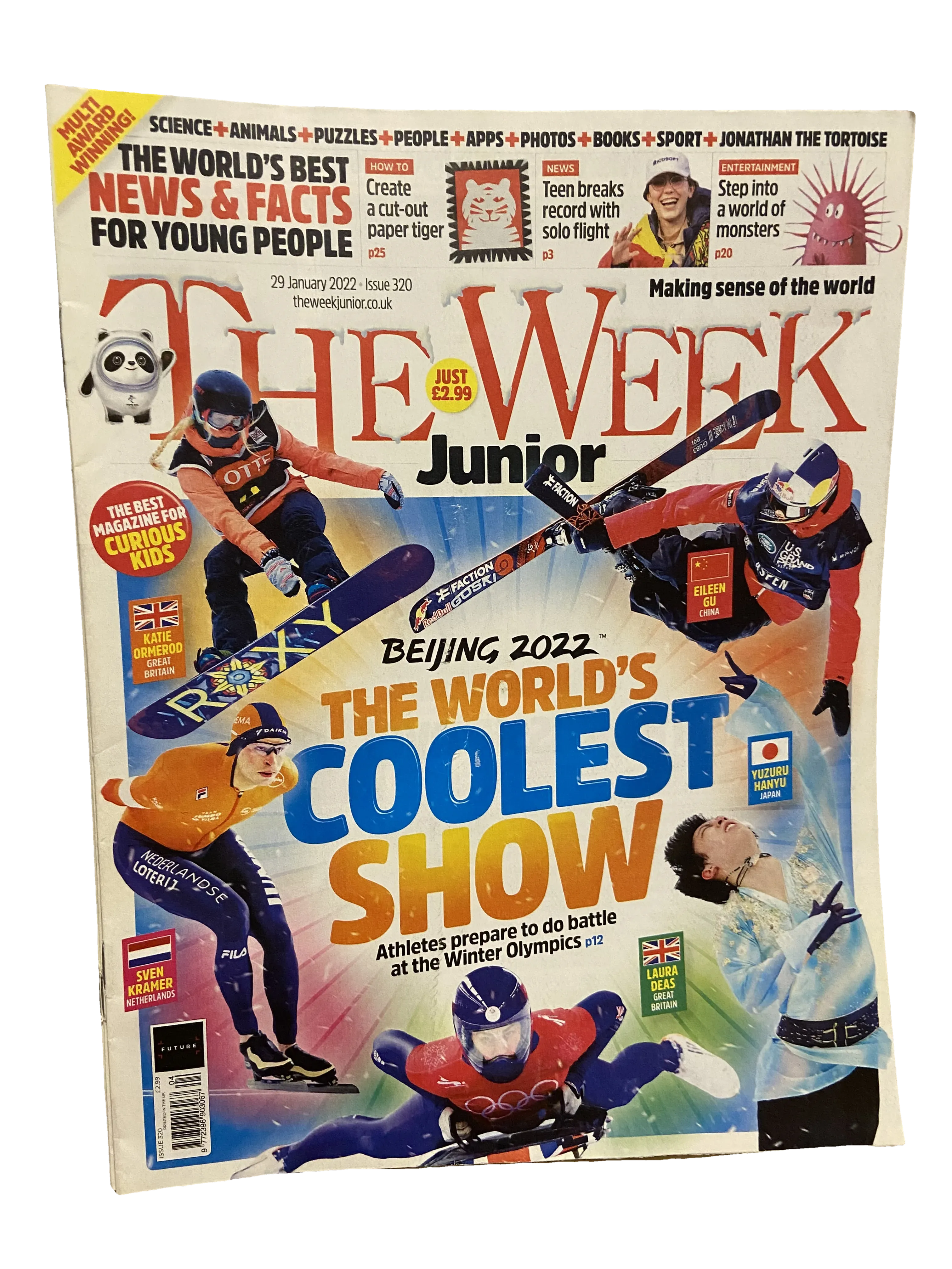 The Week Junior #320 — The Week Junior issue 320, Good condition, front cover