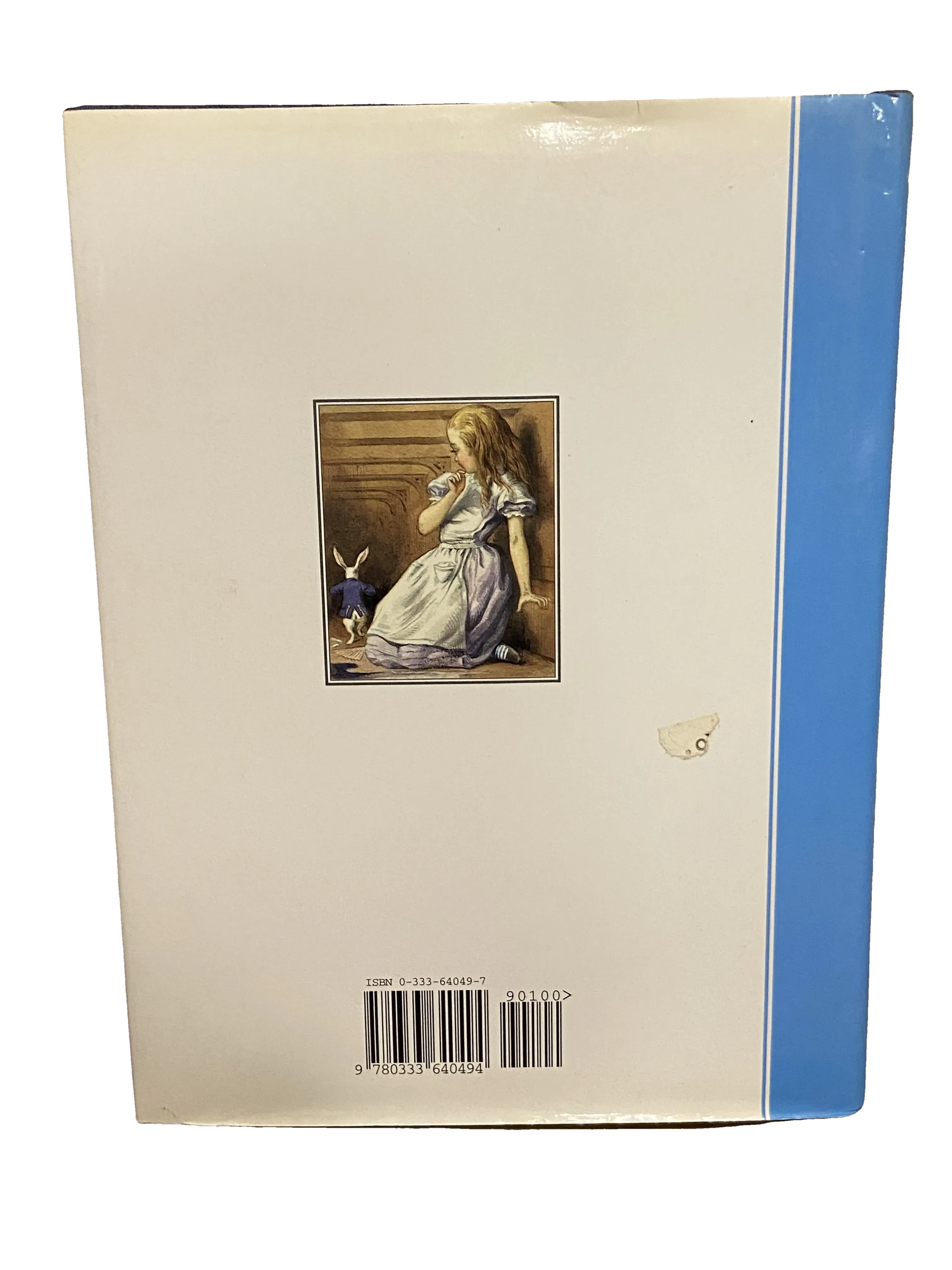 Alice's Adventures in Wonderland by Lewis Carroll, Good condition, back cover