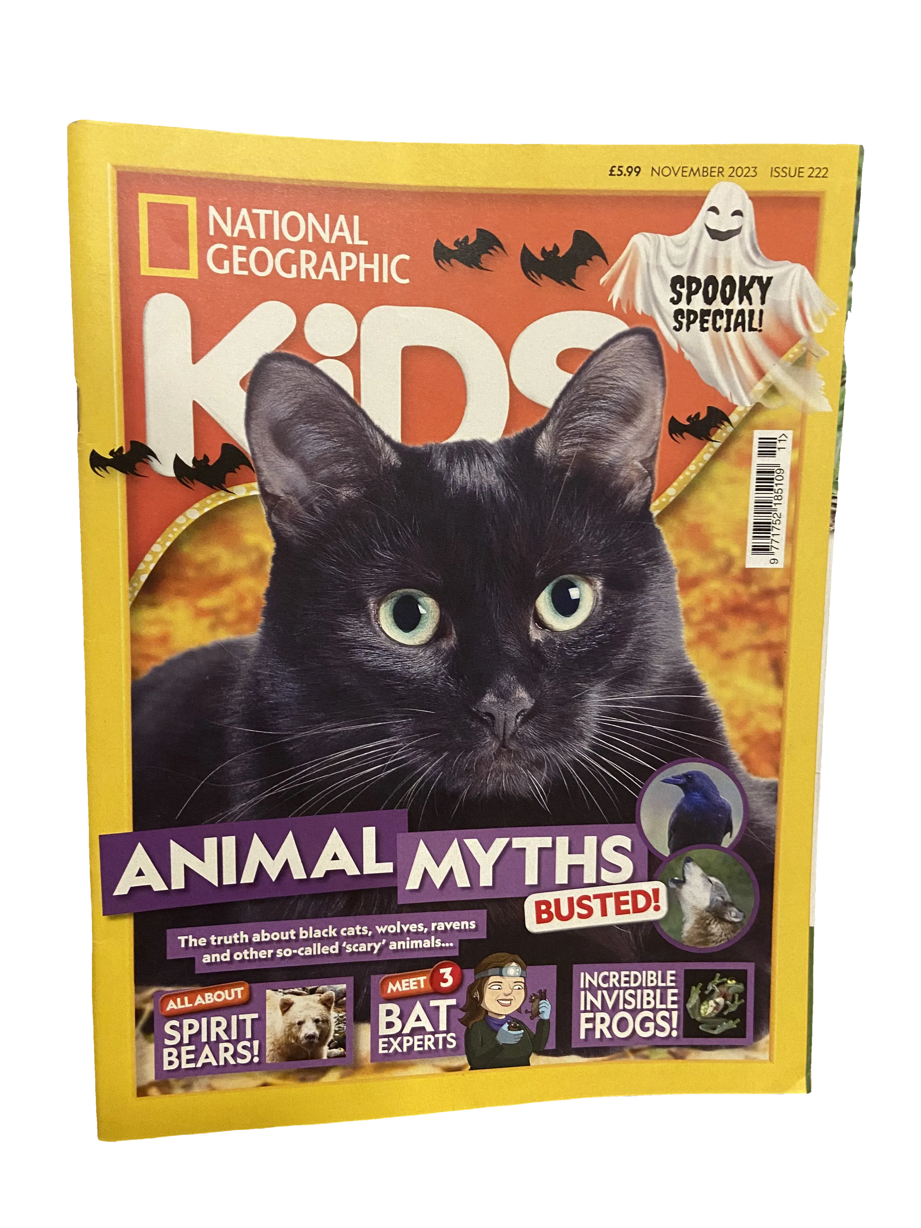 National Geographic Kids #222 — National Geographic Kids issue 222, Very Good condition, front cover