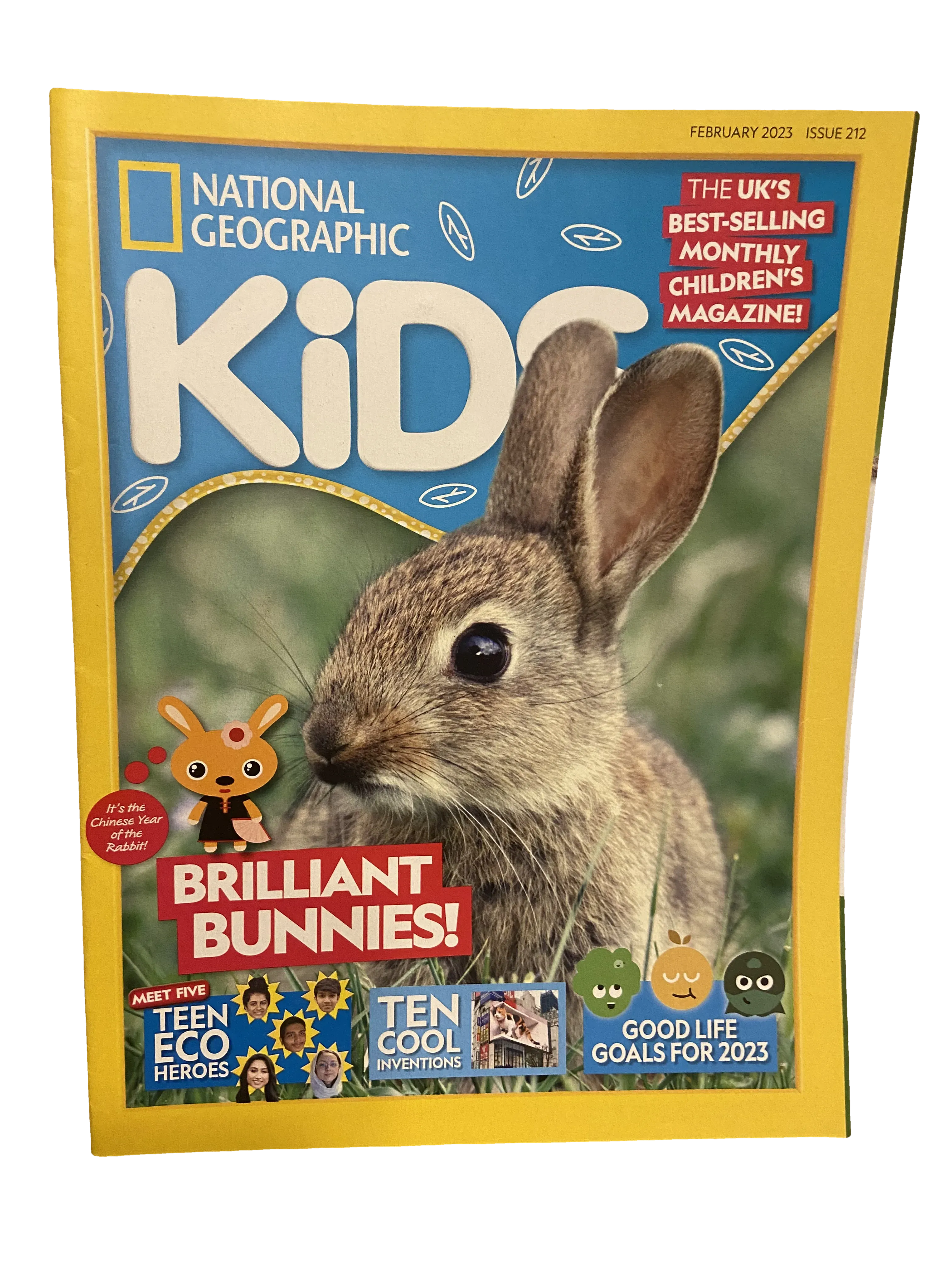 National Geographic Kids #212 — National Geographic Kids issue 212, Very Good condition, front cover