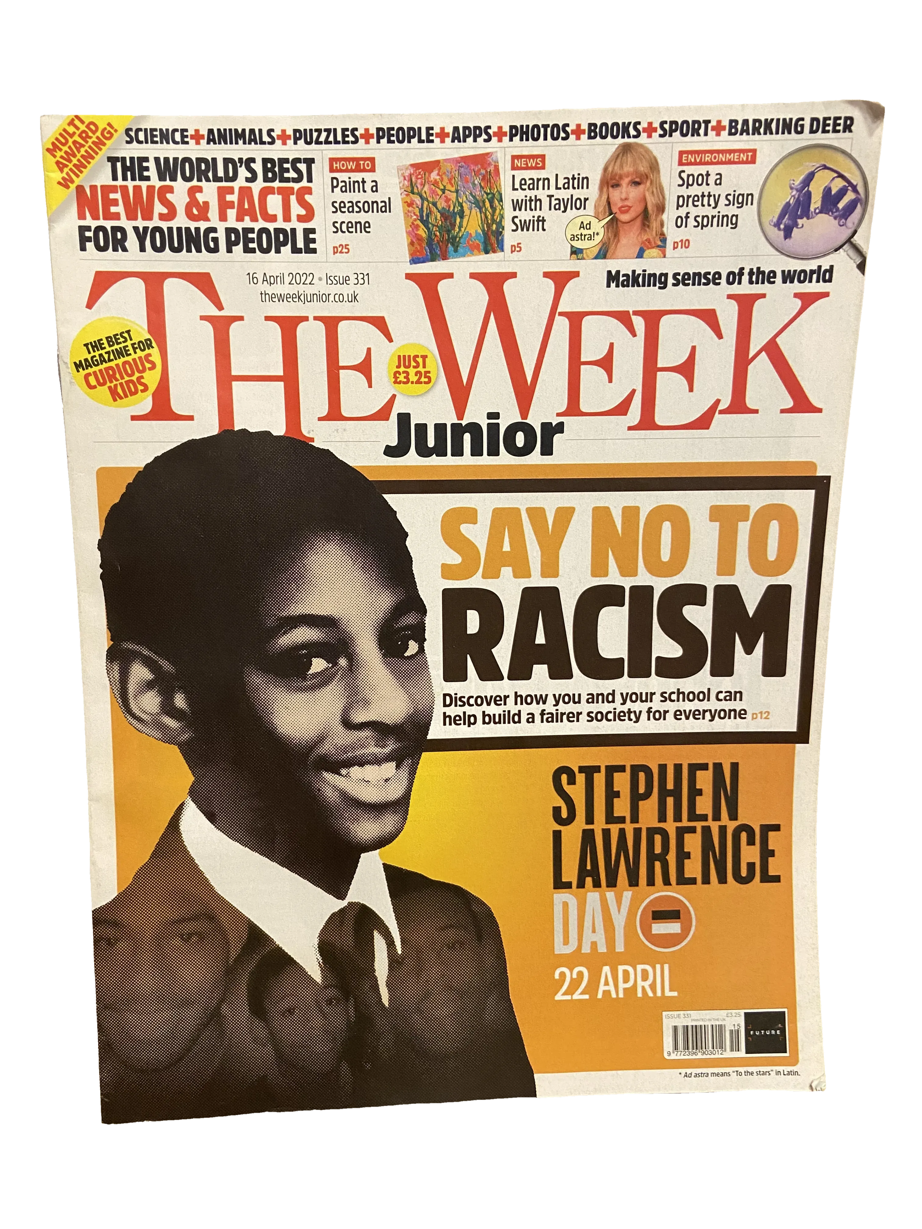 The Week Junior #331 — The Week Junior issue 331, Good condition, front cover