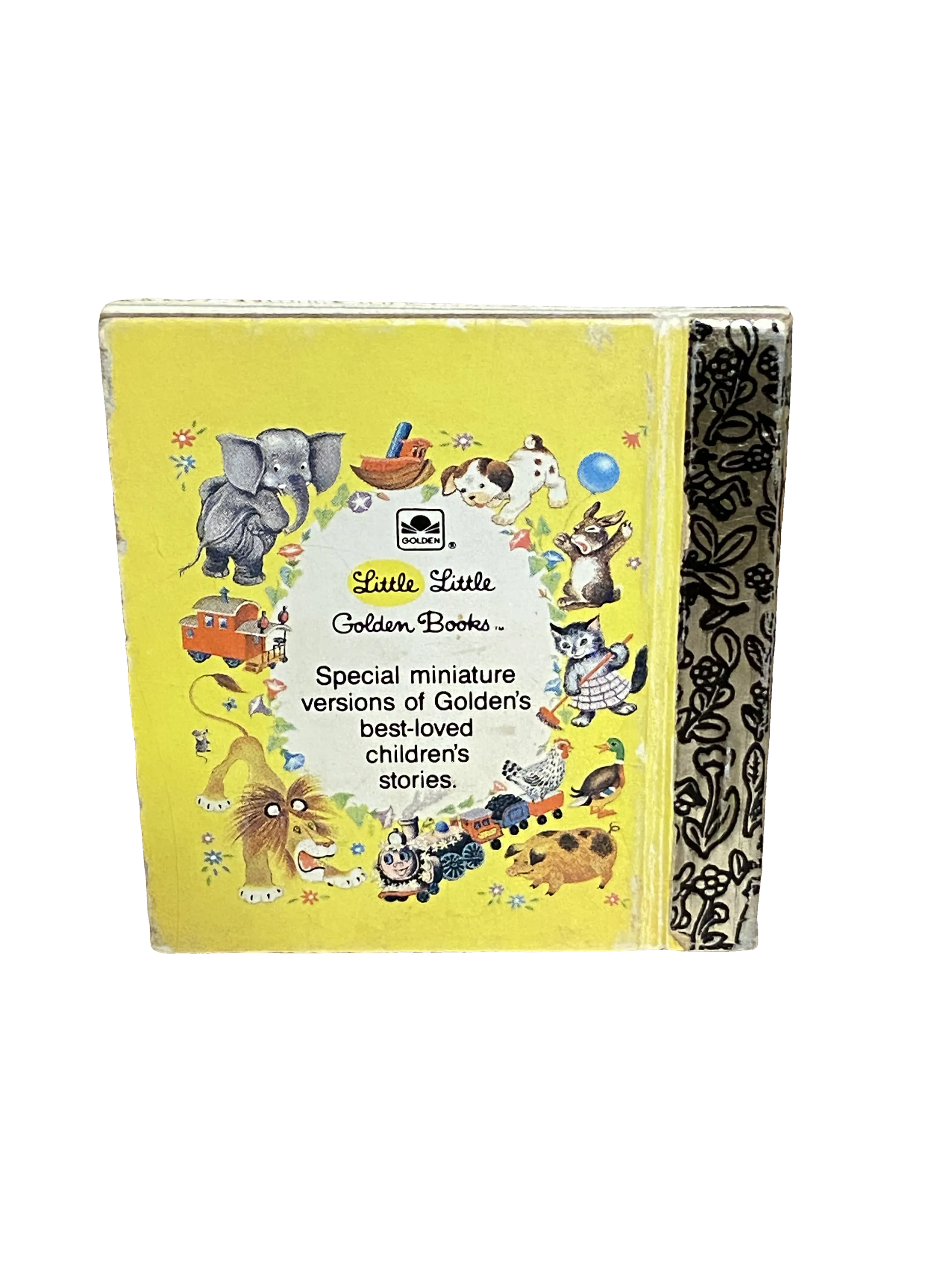 Cinderella, Fair condition, back cover