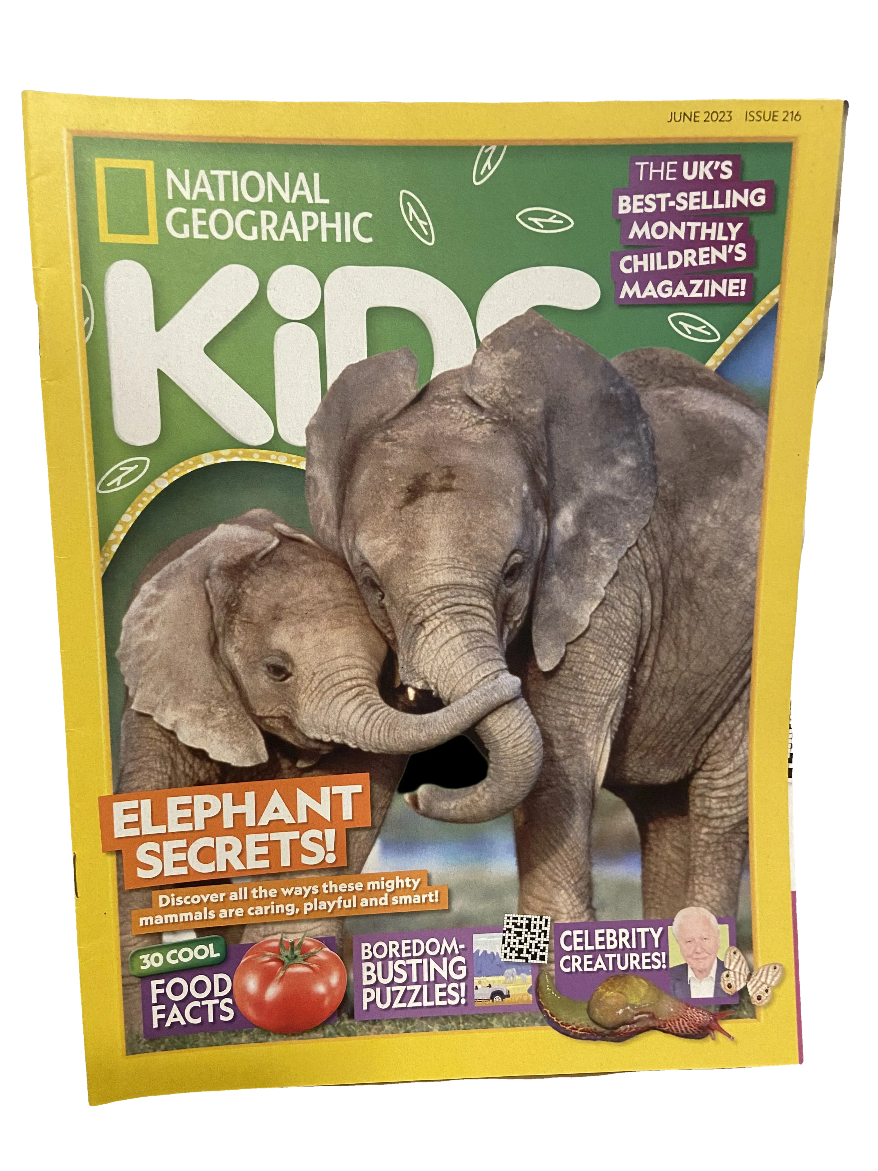 National Geographic Kids #216 — National Geographic Kids issue 216, Very Good condition, front cover