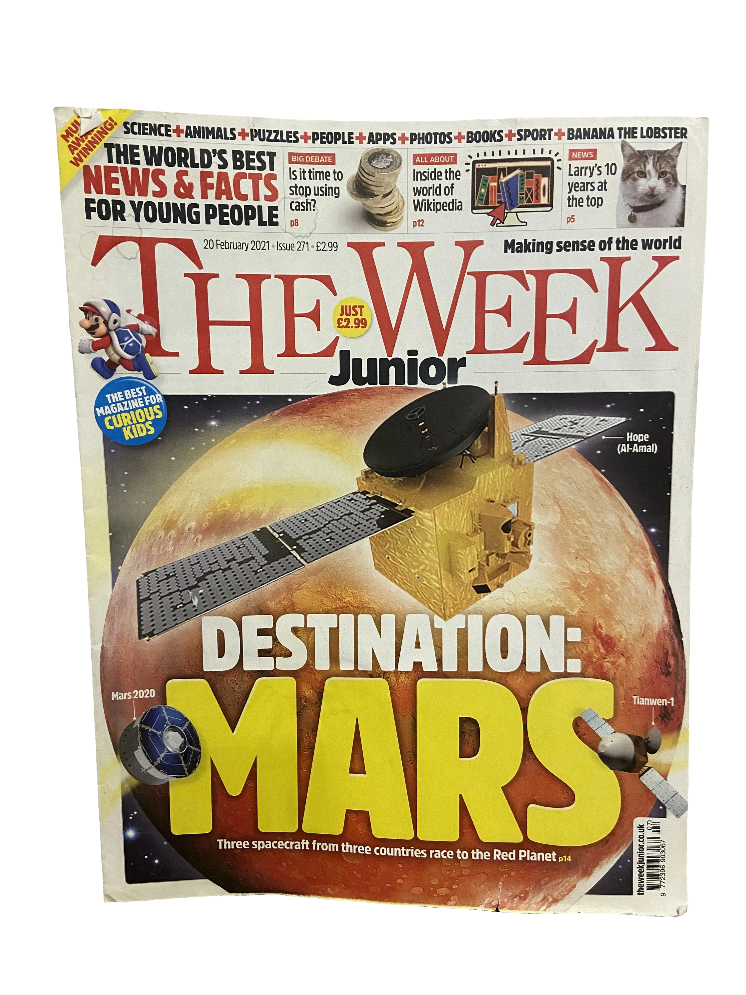 The Week Junior #271 — The Week Junior issue 271, Good condition, front cover