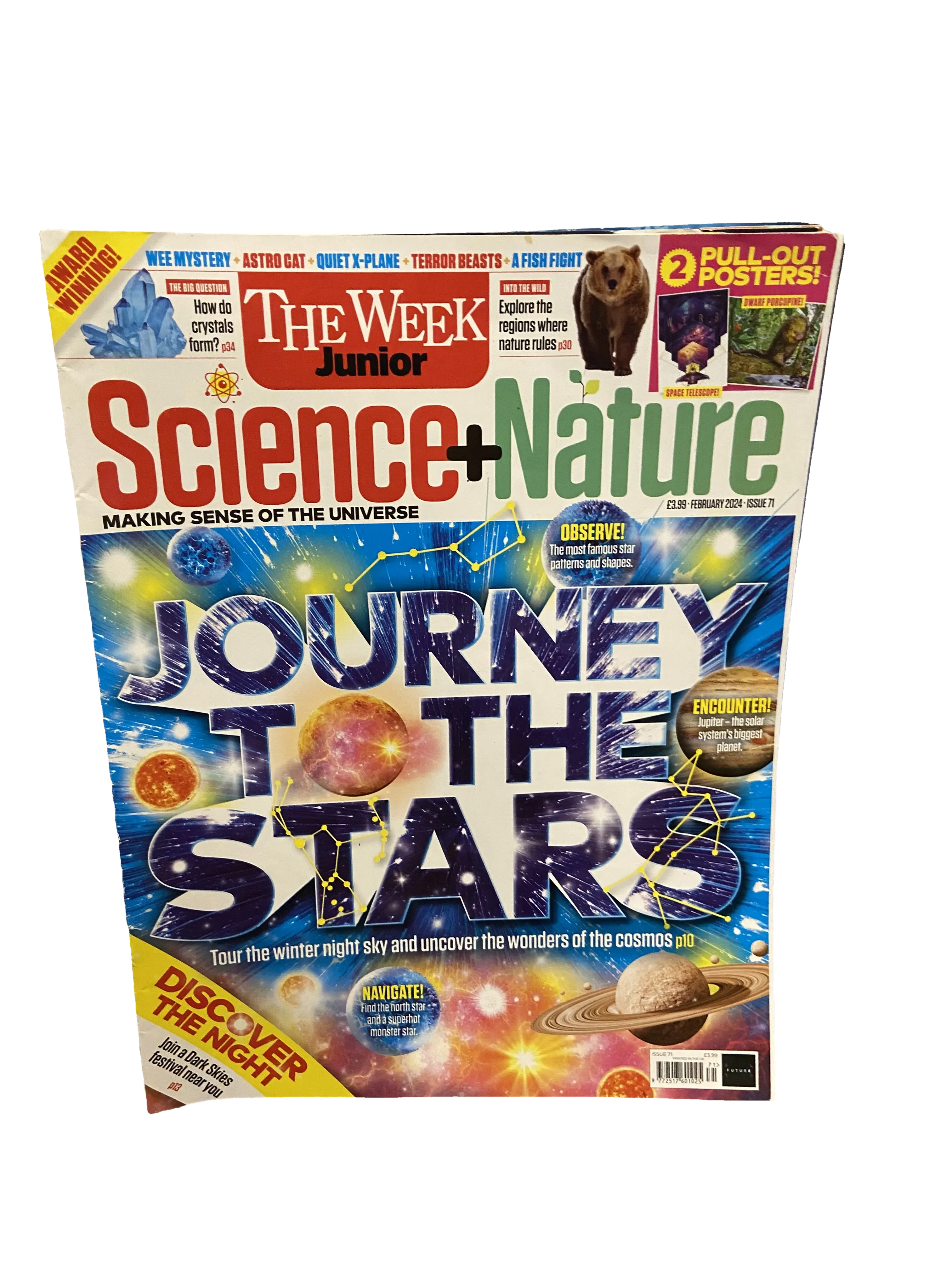 The Week Junior Science+Nature — The Week Junior Science+Nature issue 71, Very Good condition, front cover