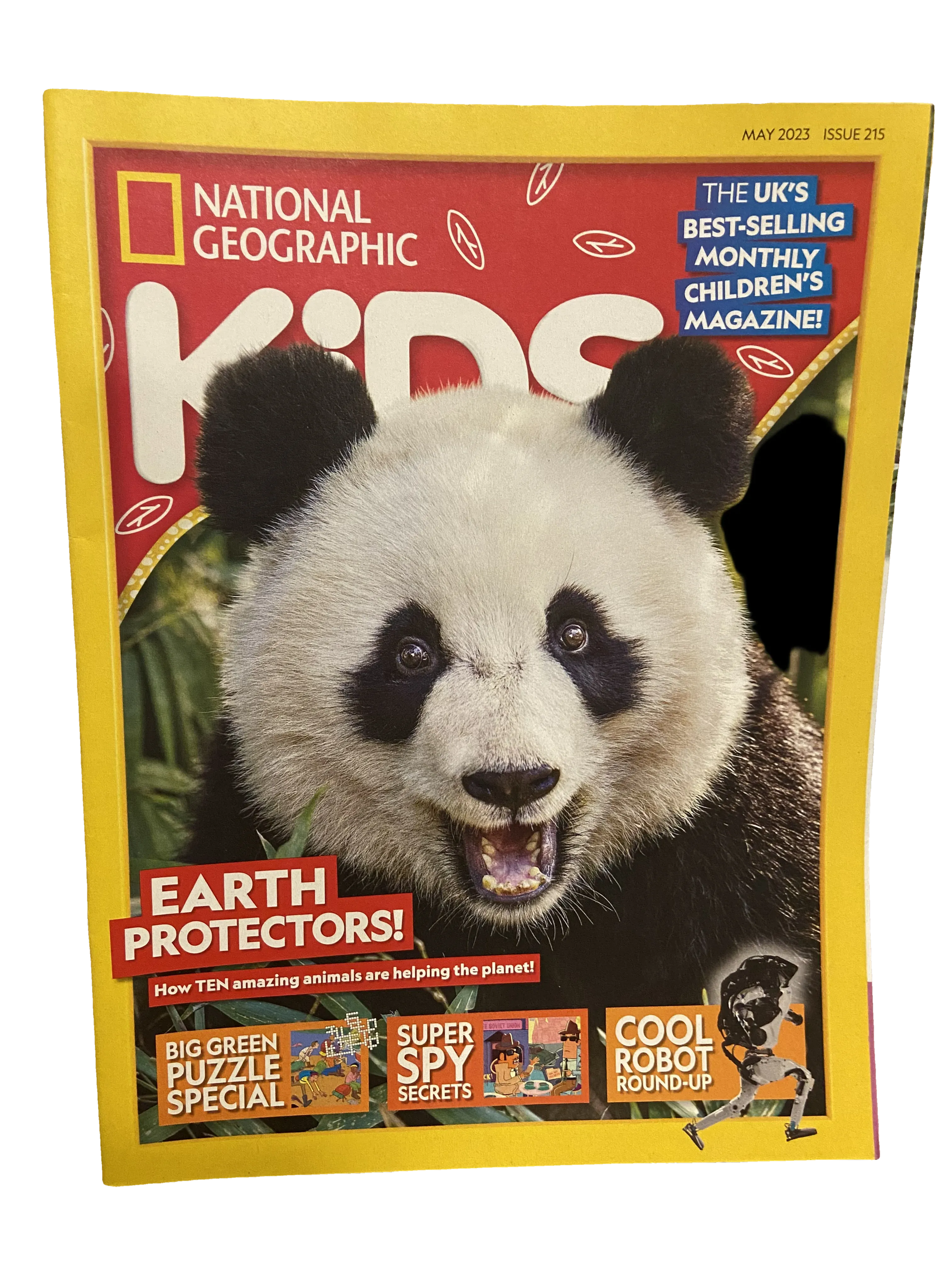 National Geographic Kids #215 — National Geographic Kids issue 215, Very Good condition, front cover