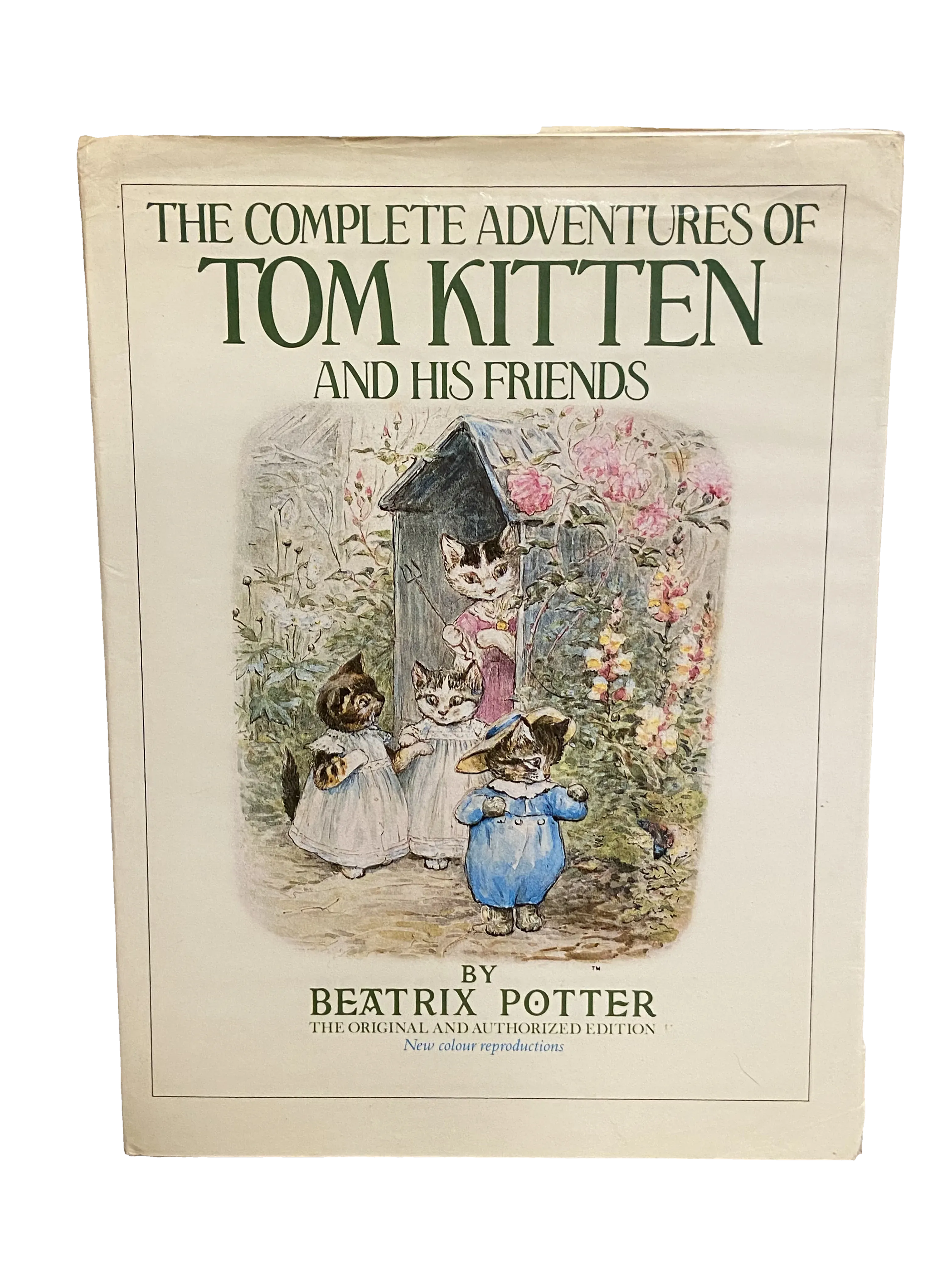The Complete Adventures of Tom Kitten and His Friends by Beatrix Potter, Fair condition, front cover