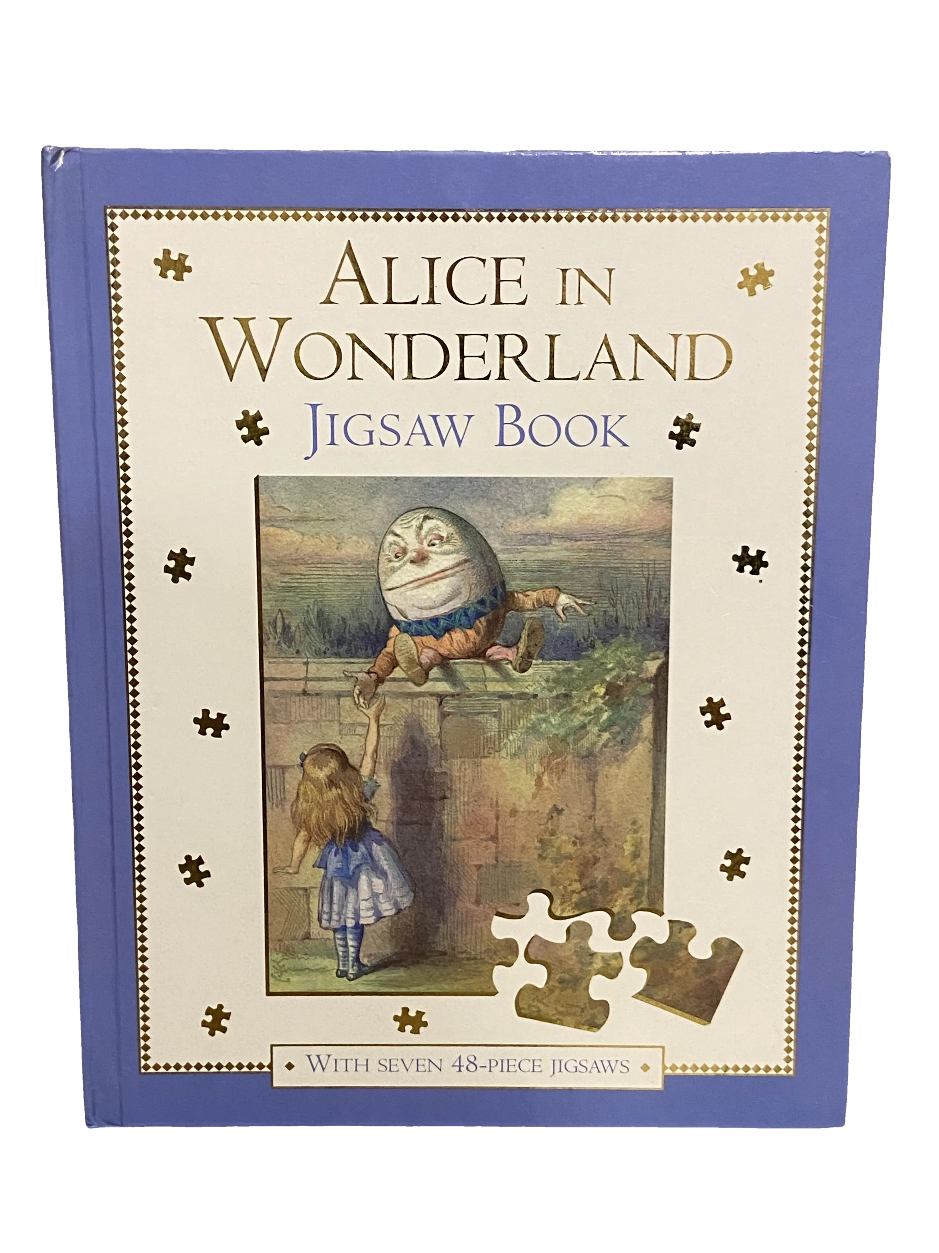 Alice in Wonderland Jigsaw Book, Very Good condition, front cover