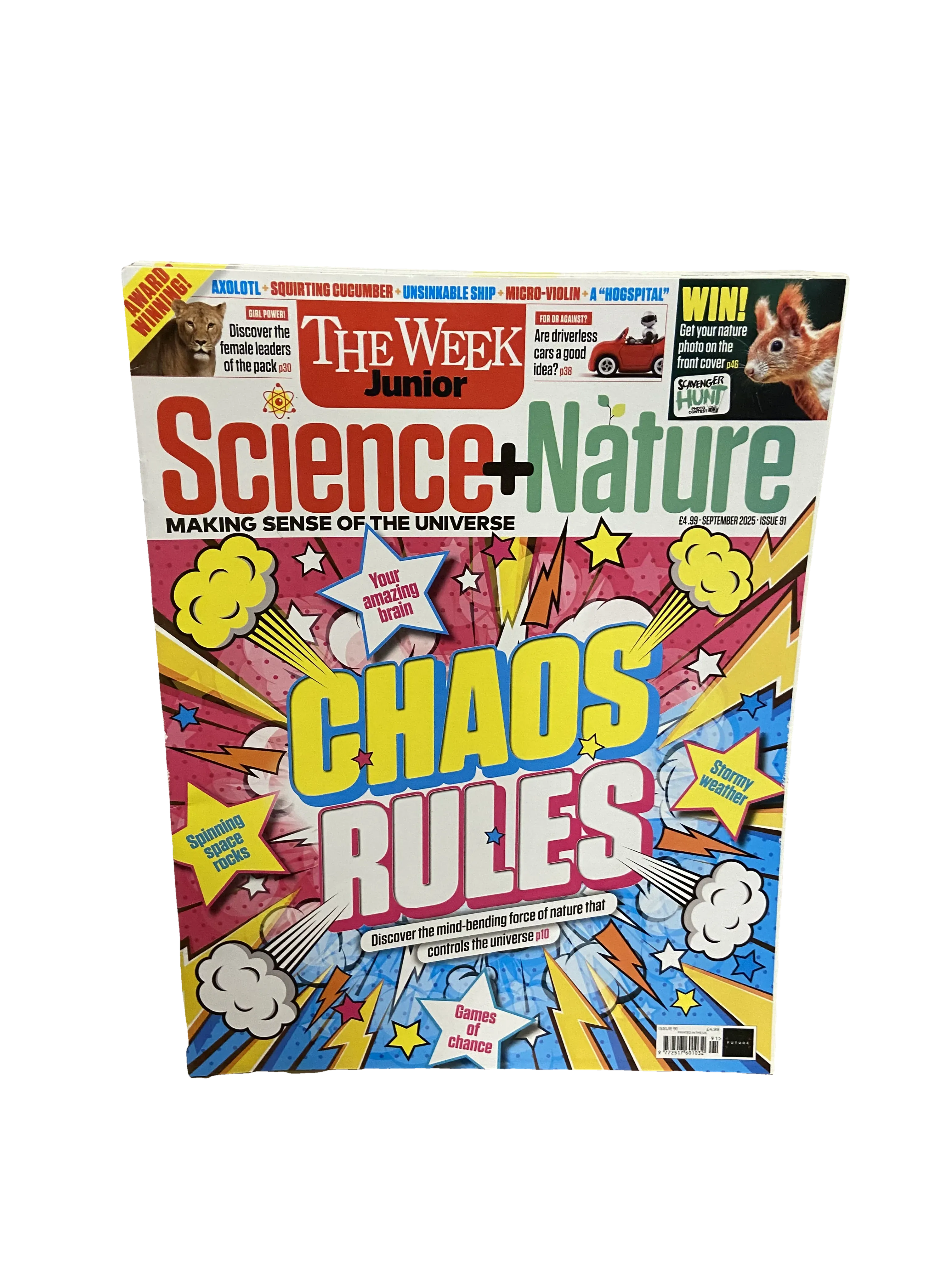 The Week Junior Science+Nature — The Week Junior Science+Nature issue 61, Very Good condition, front cover
